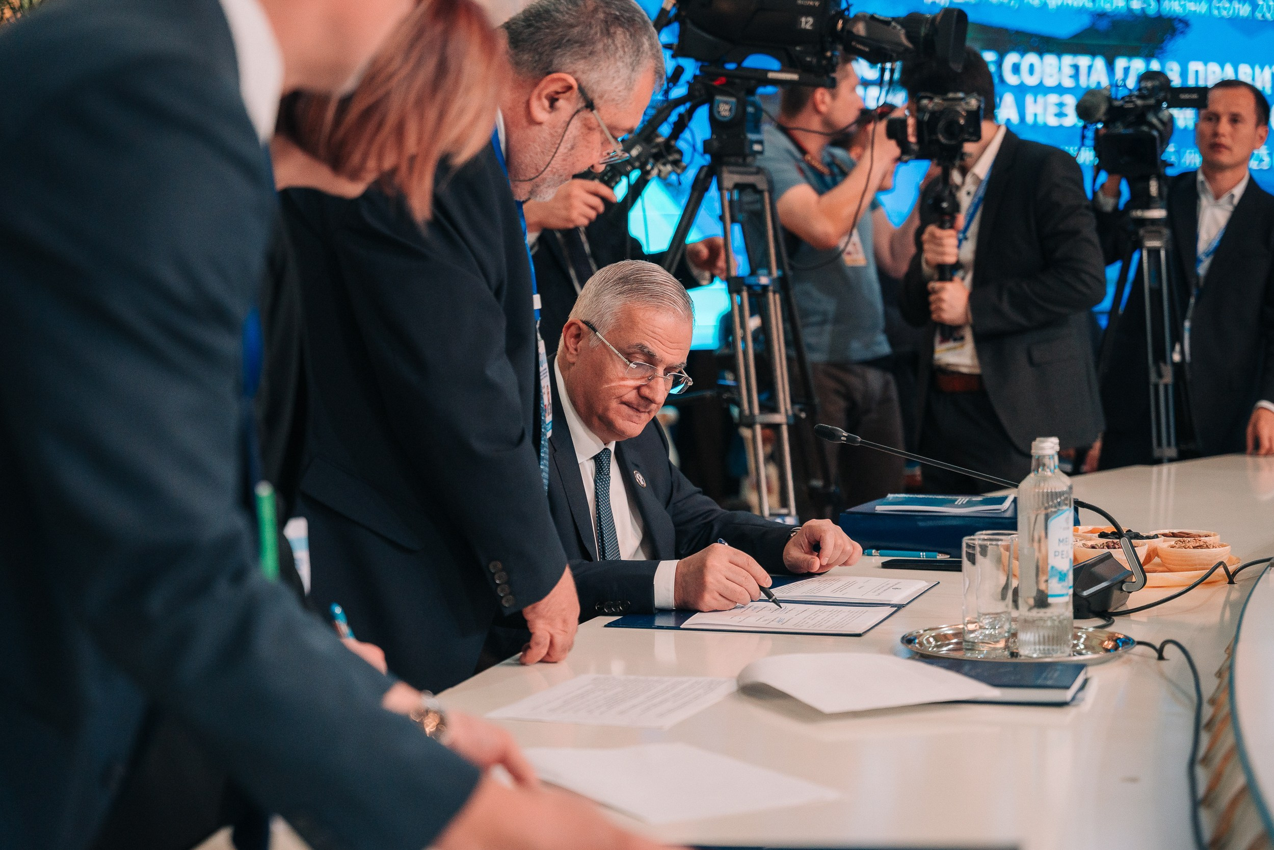 Заседание Совета Глав Правительств СНГ. Портретный и Репортажный Фотограф Москва