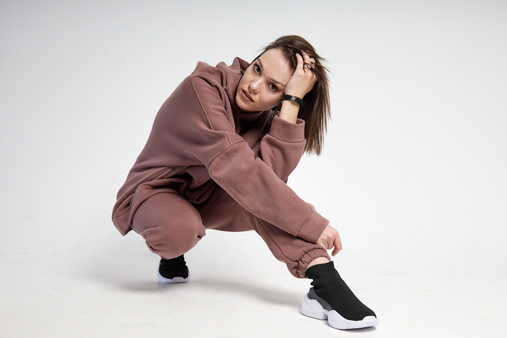 Фотосессия Анны в студии. Фотограф из Екатеринбурга Игорь Тихомиров. Пейзажное фото и фотосессии