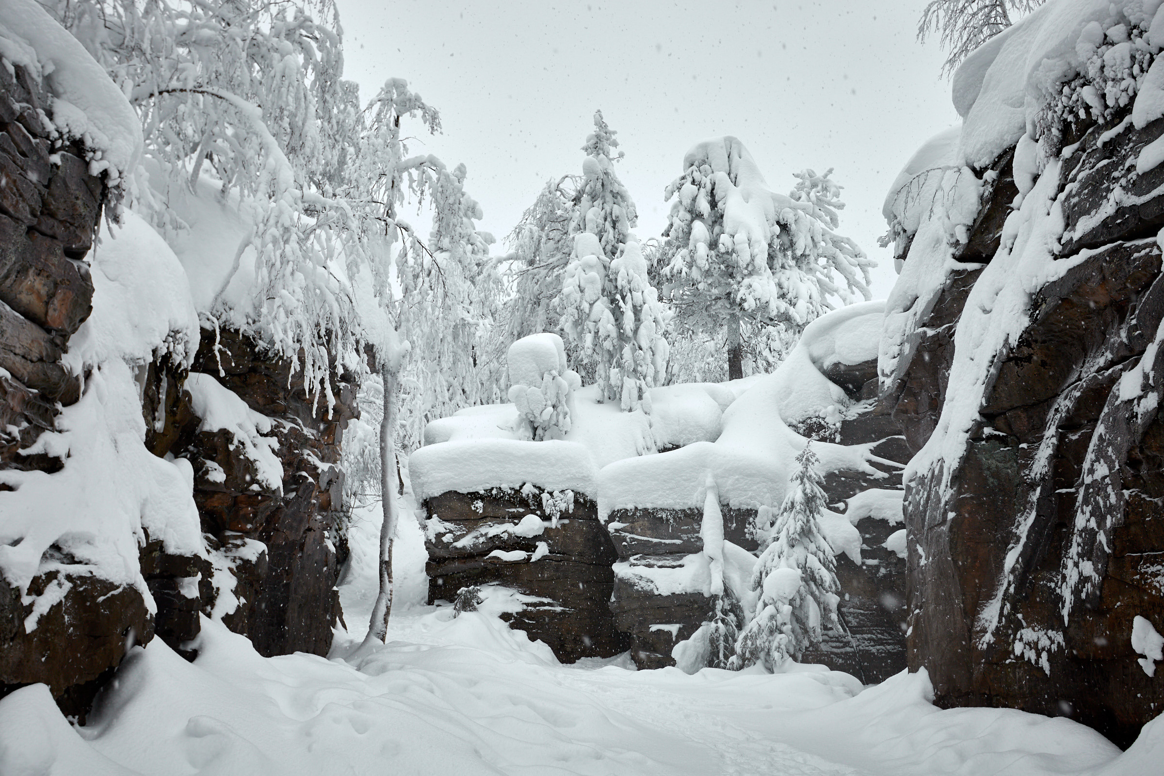 Каменный Город зимой