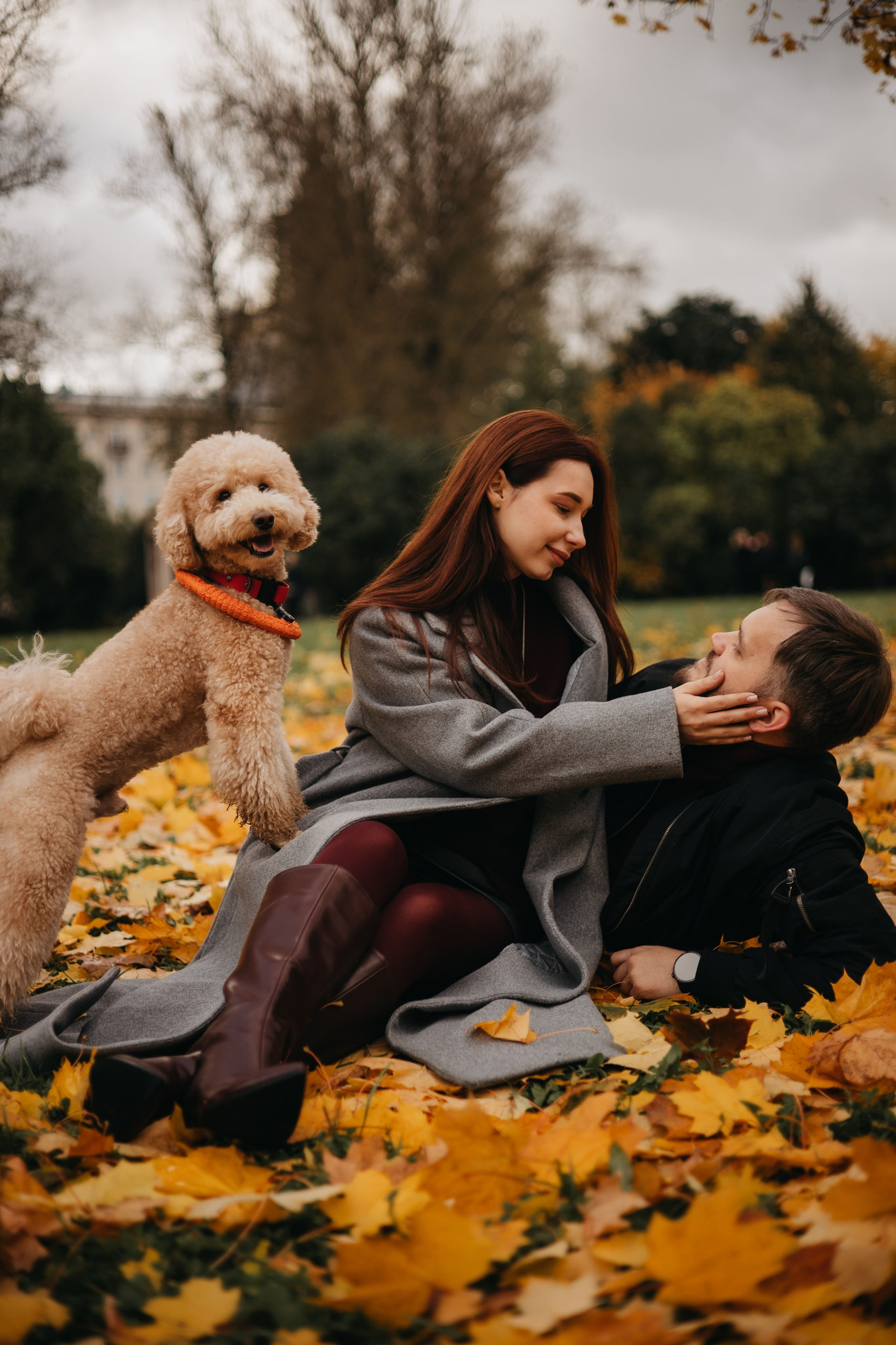 Полина, Рома и Рич. Фотограф животных Евгения Верцинская