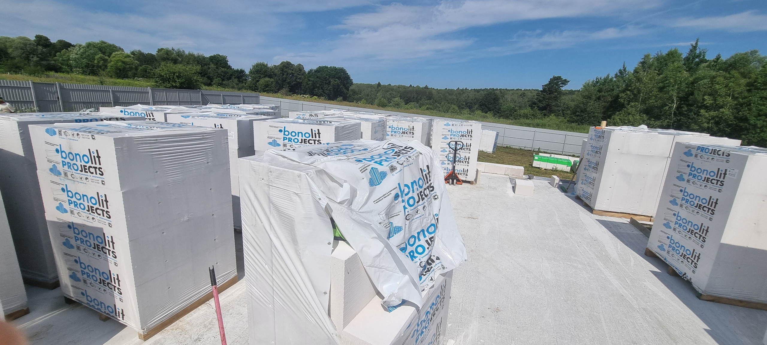 Кладка газоблока