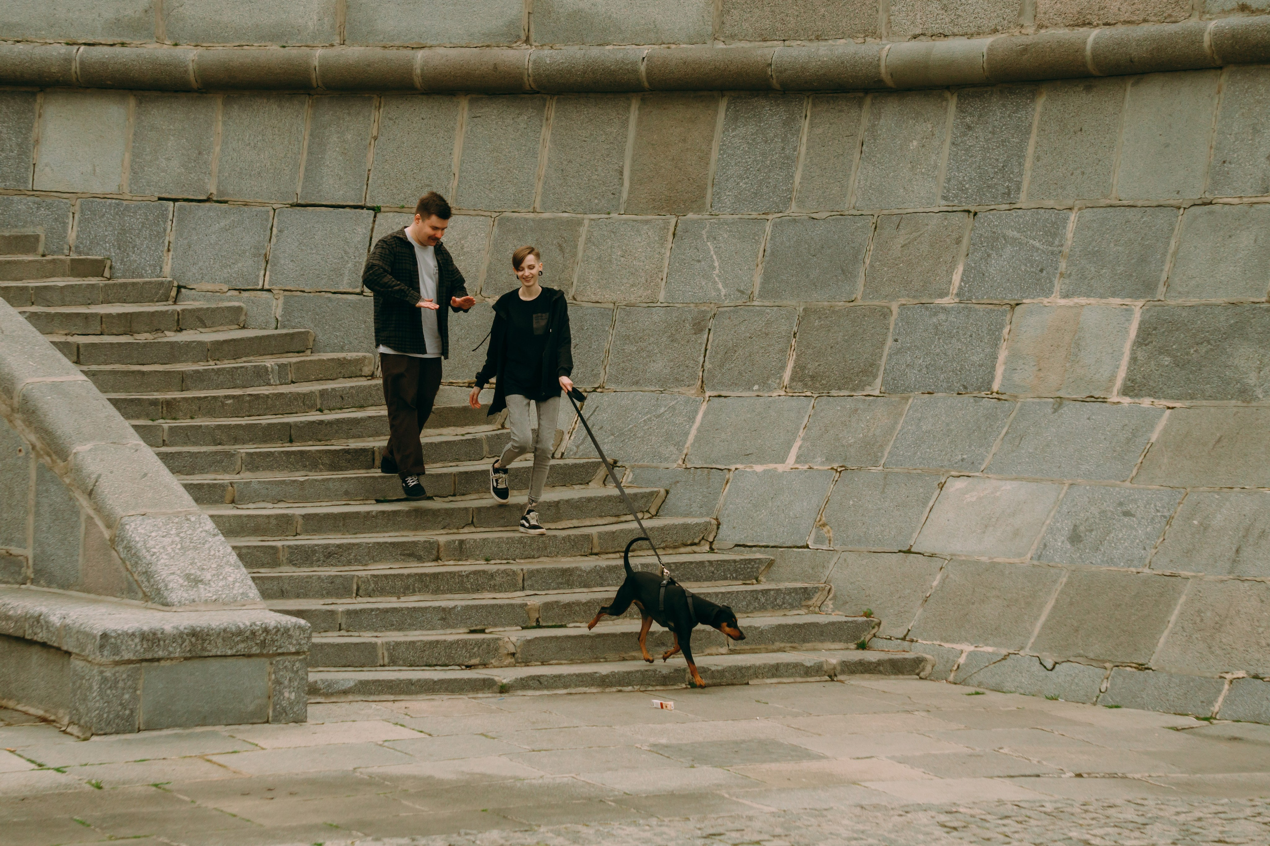 Кира, Максим и Аскара. Фотограф-анималист Ксения Воробьева, Москва