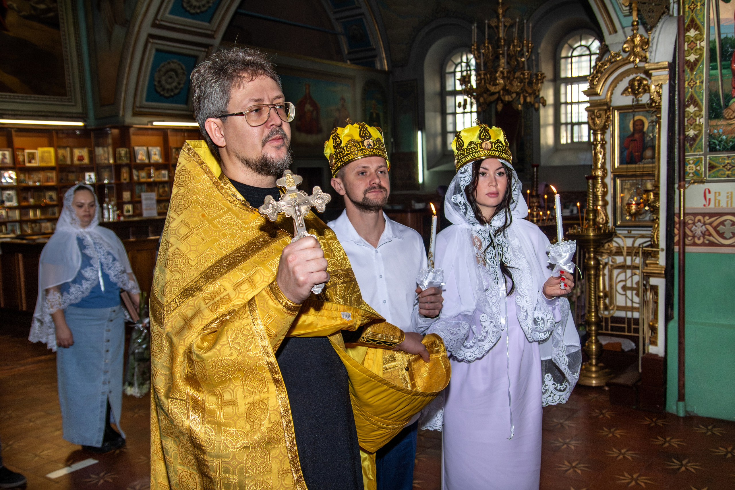 Венчание. Церковь Петра и Павла. Фотограф в Самаре Алексей Головачёв