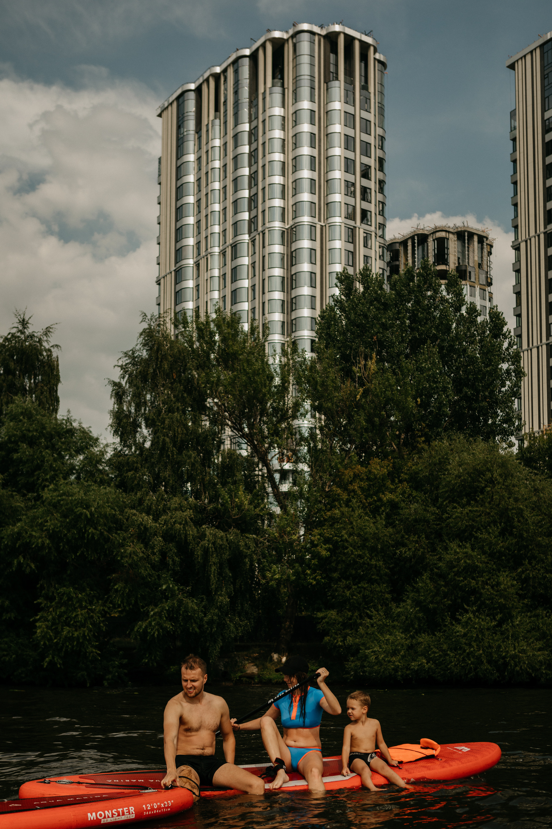 Прогулка на сапах. Семейный фотограф Маша Тимофеева | Москва