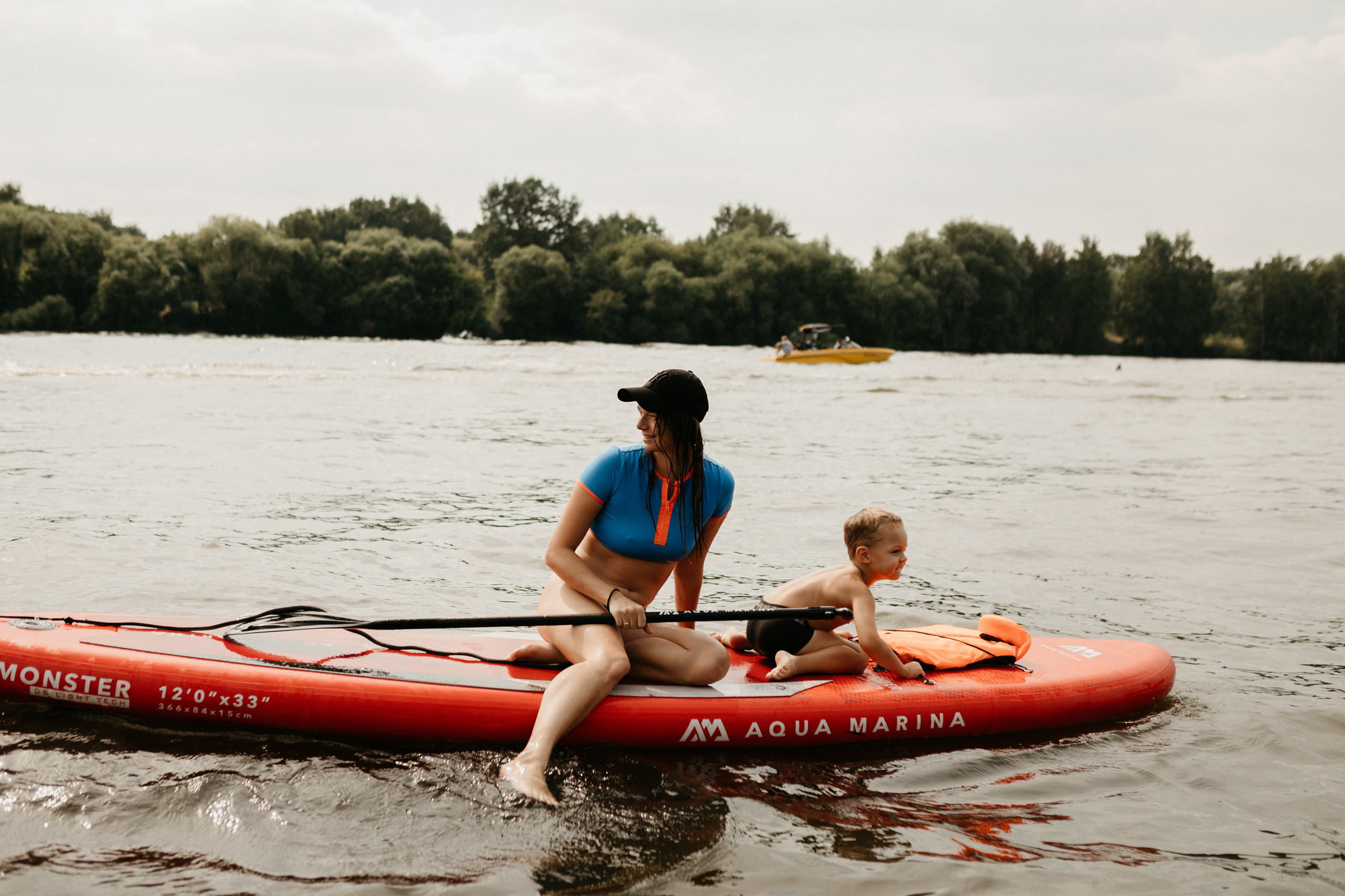 Прогулка на сапах. Семейный фотограф Маша Тимофеева | Москва