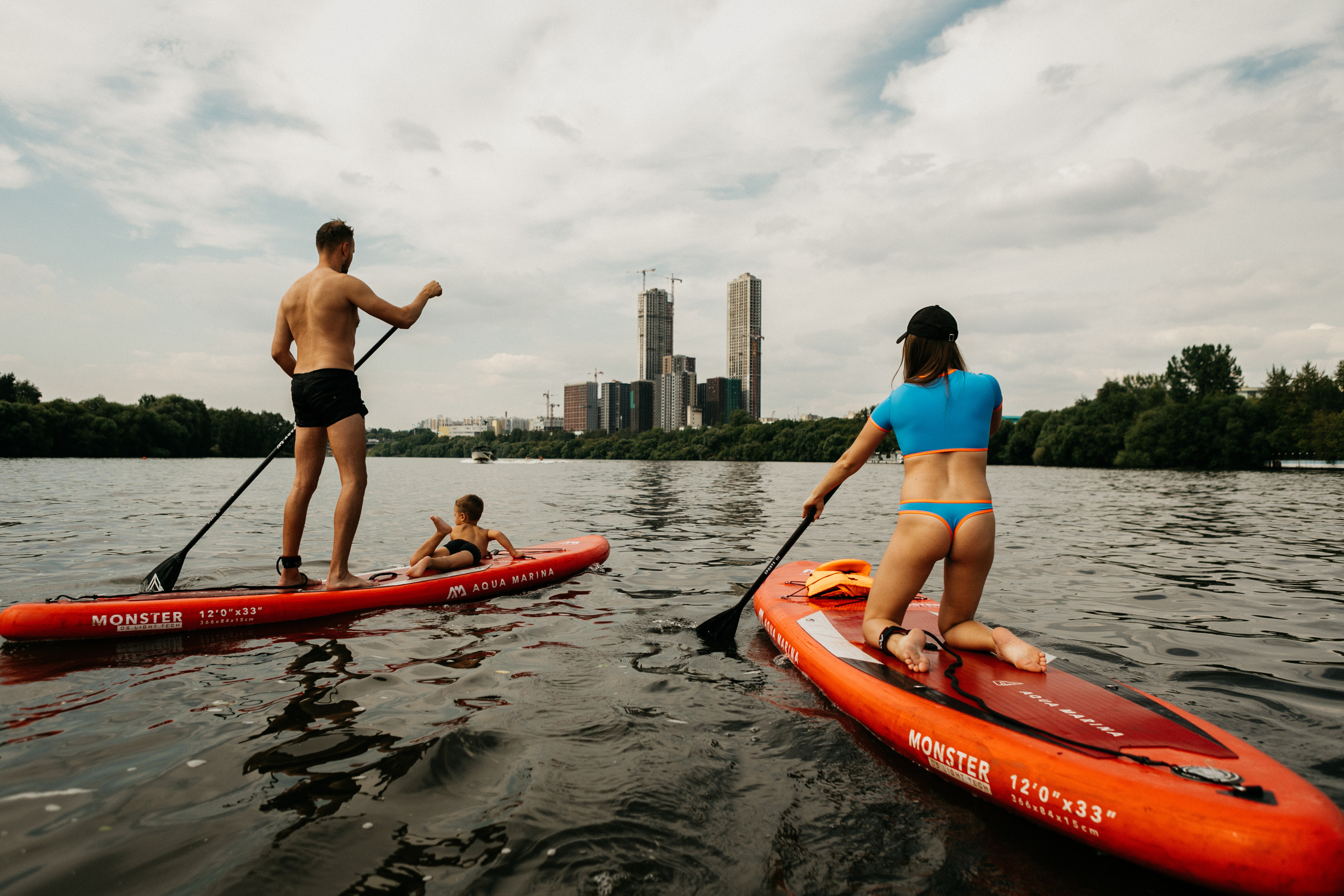 Прогулка на сапах. Семейный фотограф Маша Тимофеева | Москва