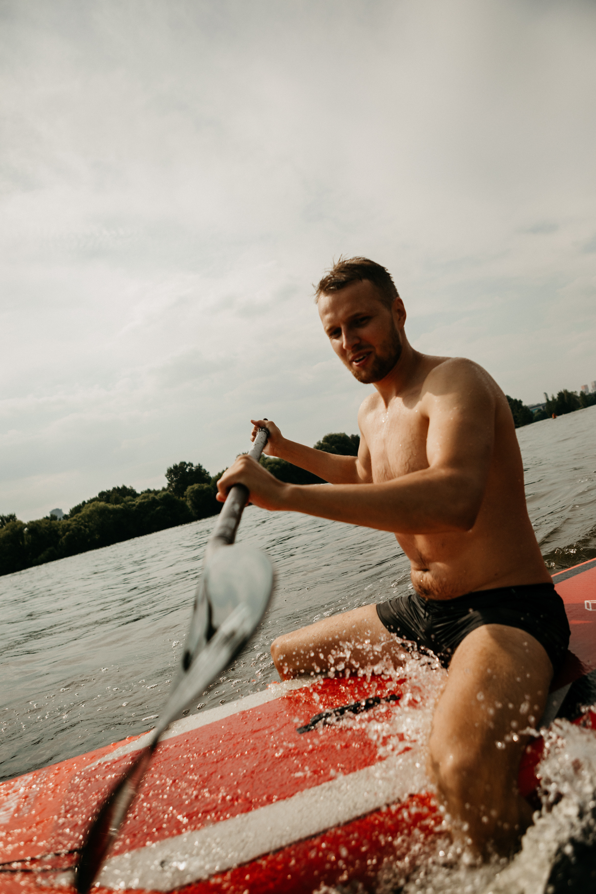 Прогулка на сапах. Семейный фотограф Маша Тимофеева | Москва