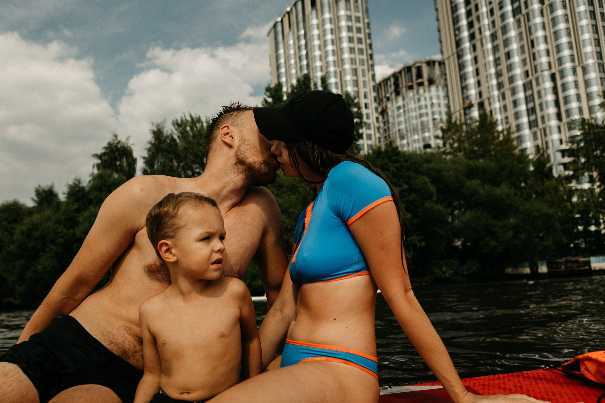 Прогулка на сапах. Семейный фотограф Маша Тимофеева | Москва