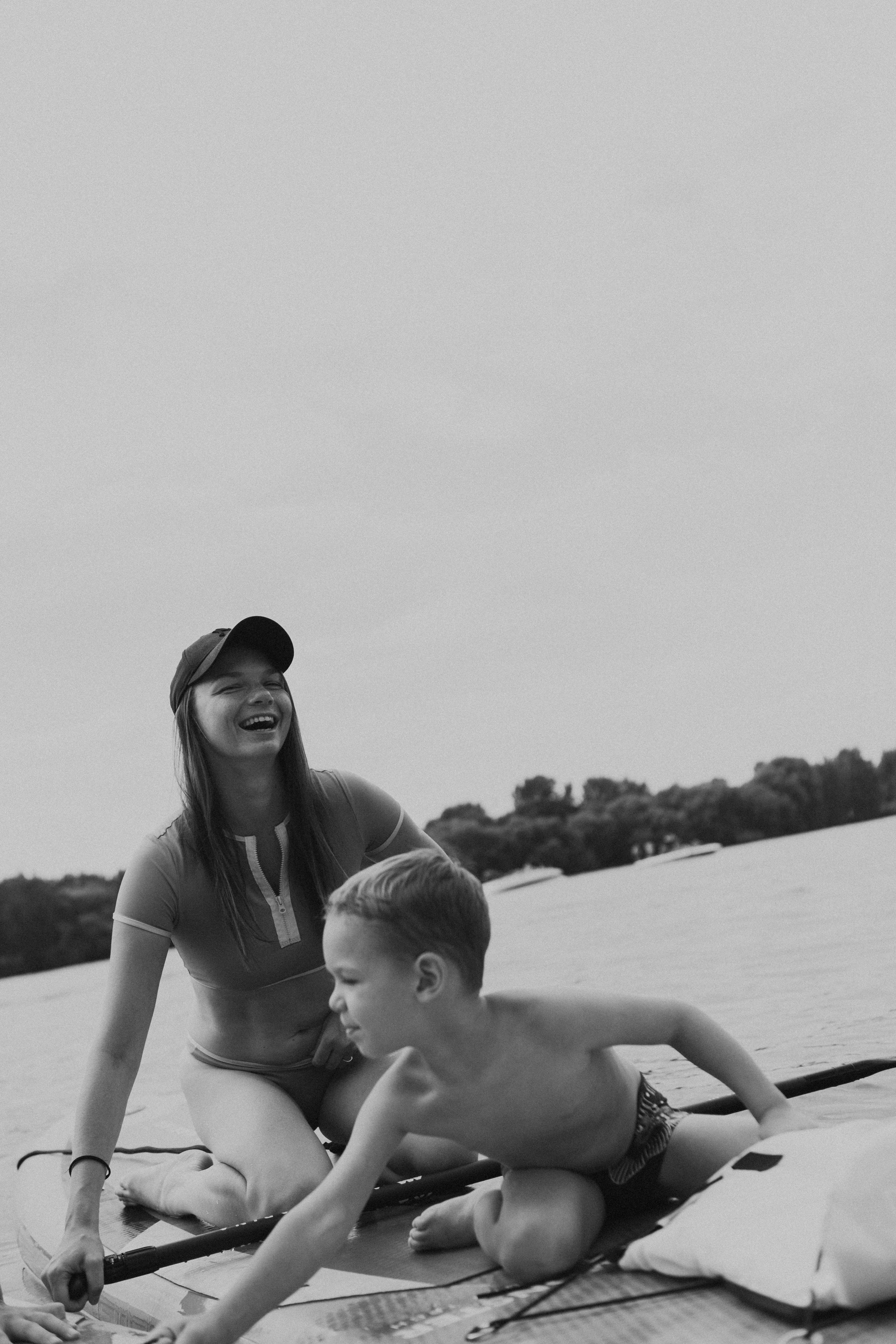 Прогулка на сапах. Семейный фотограф Маша Тимофеева | Москва