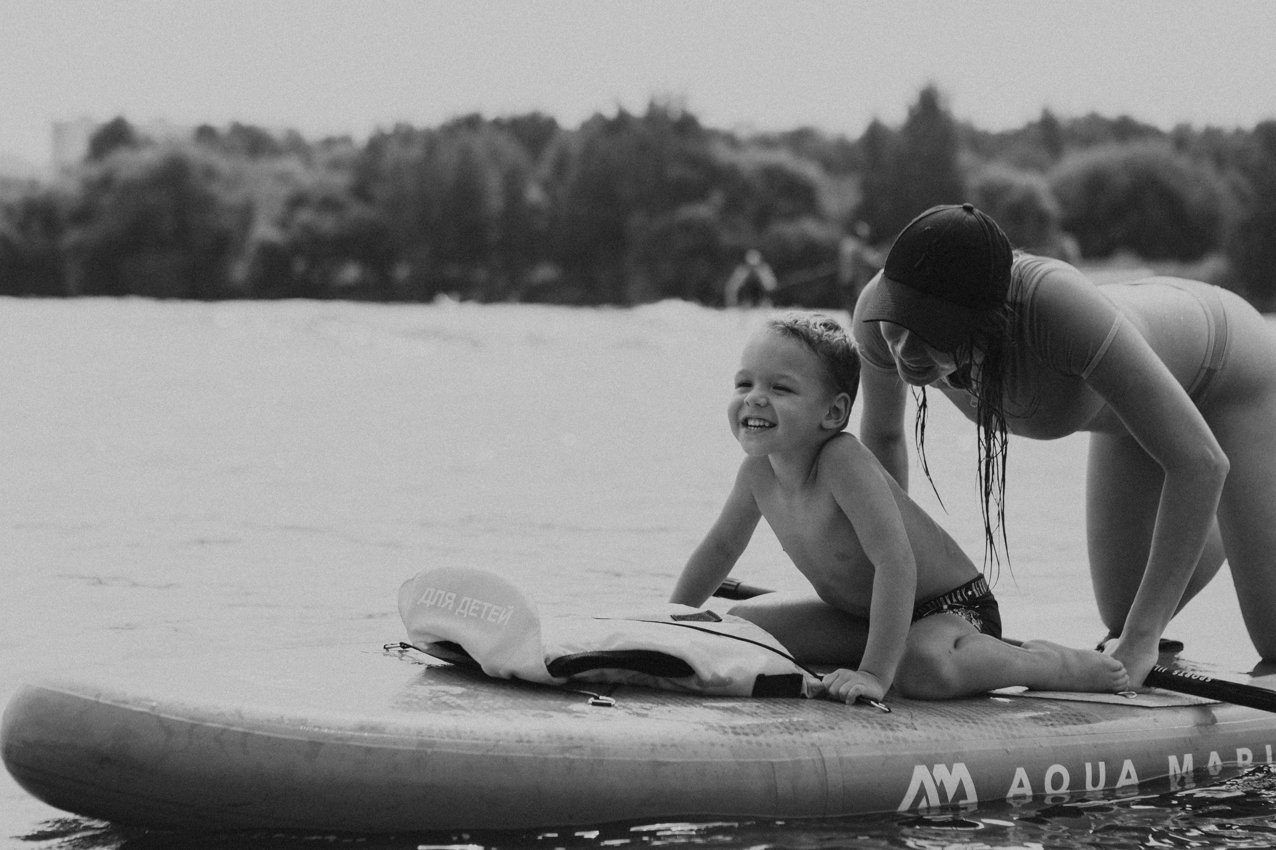Прогулка на сапах. Семейный фотограф Маша Тимофеева | Москва