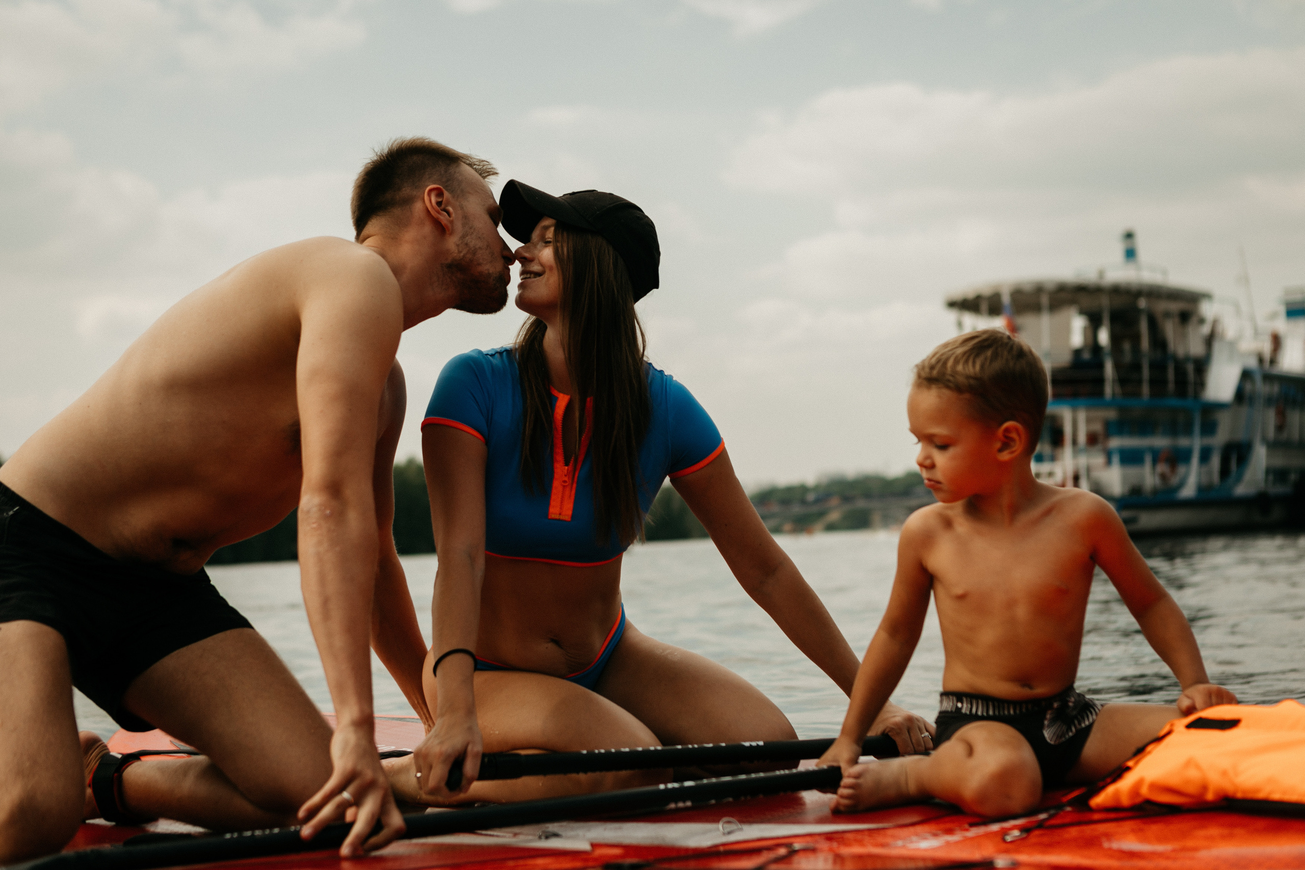 Прогулка на сапах. Семейный фотограф Маша Тимофеева | Москва