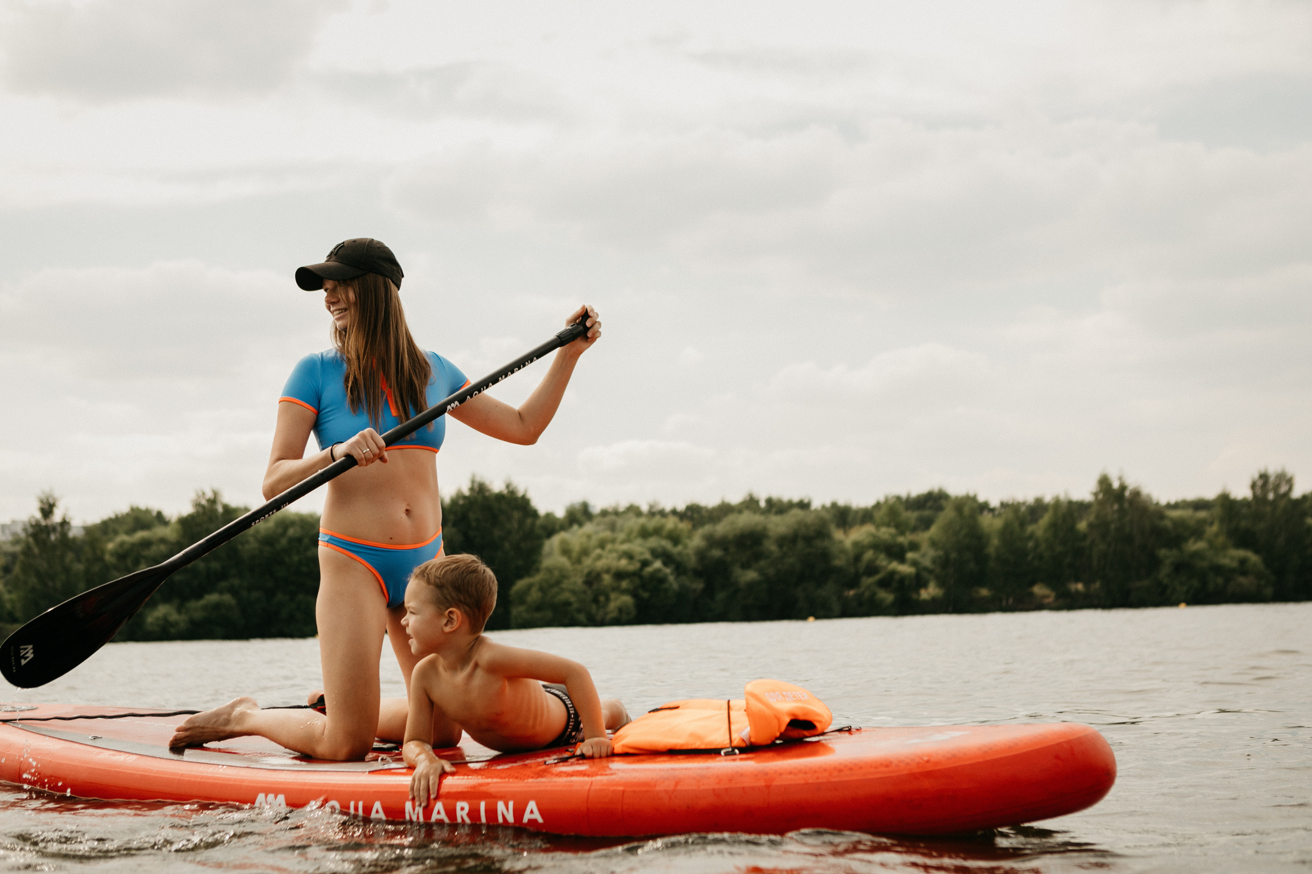 Прогулка на сапах. Семейный фотограф Маша Тимофеева | Москва