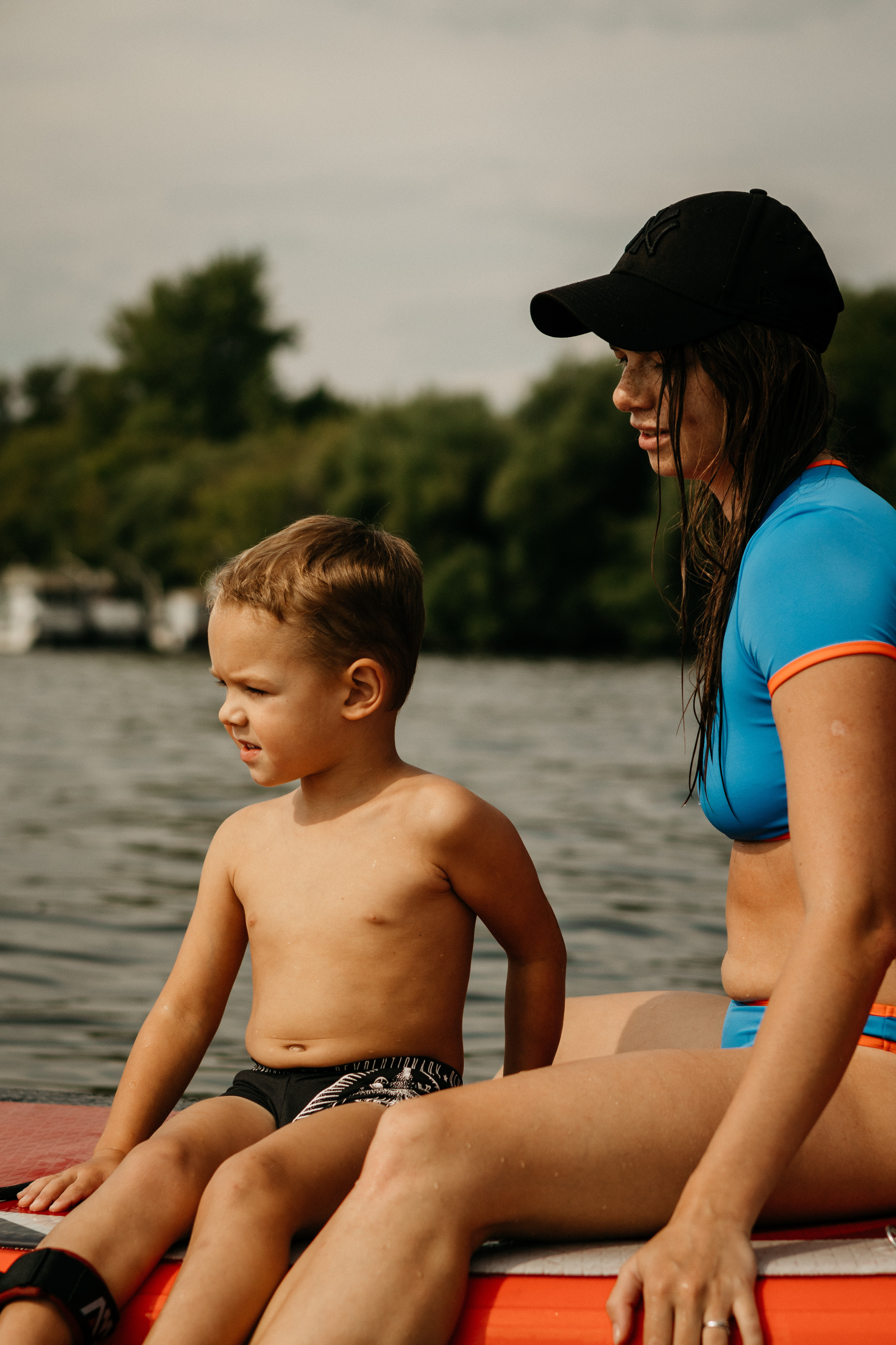 Прогулка на сапах. Семейный фотограф Маша Тимофеева | Москва