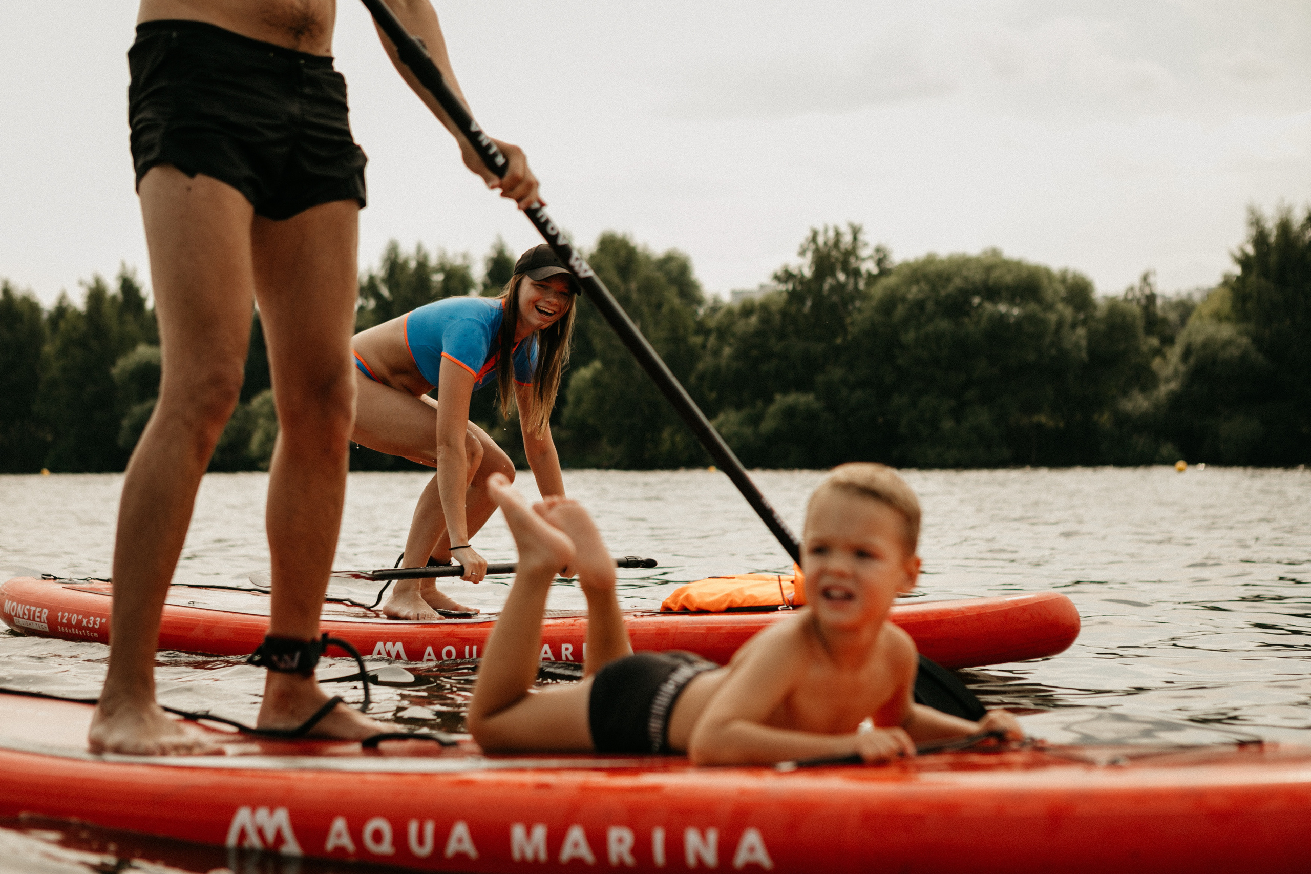 Прогулка на сапах. Семейный фотограф Маша Тимофеева | Москва