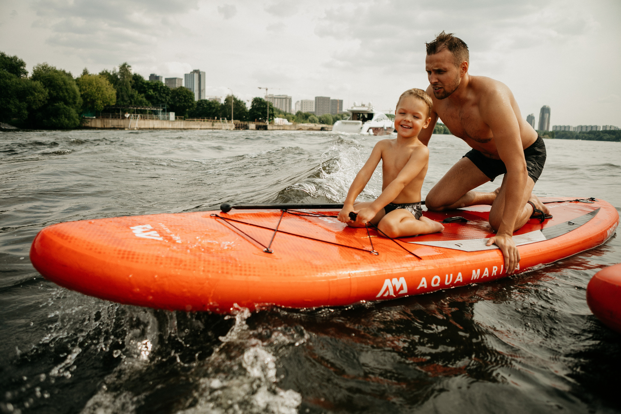 Прогулка на сапах. Семейный фотограф Маша Тимофеева | Москва
