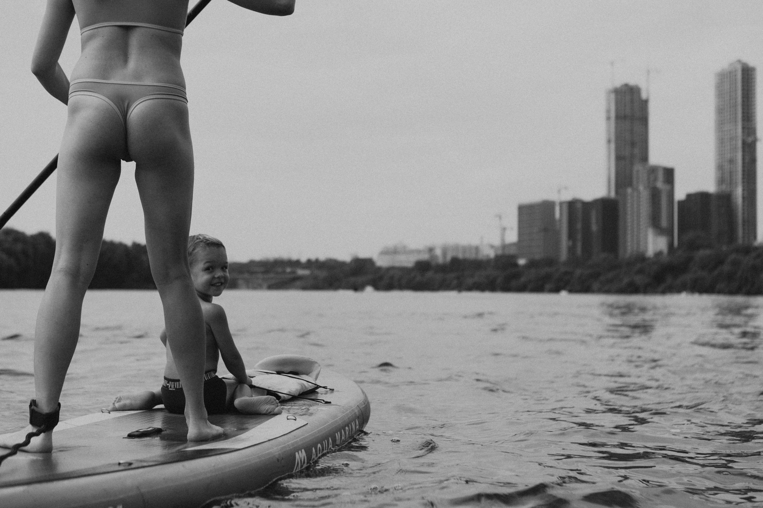 Прогулка на сапах. Семейный фотограф Маша Тимофеева | Москва