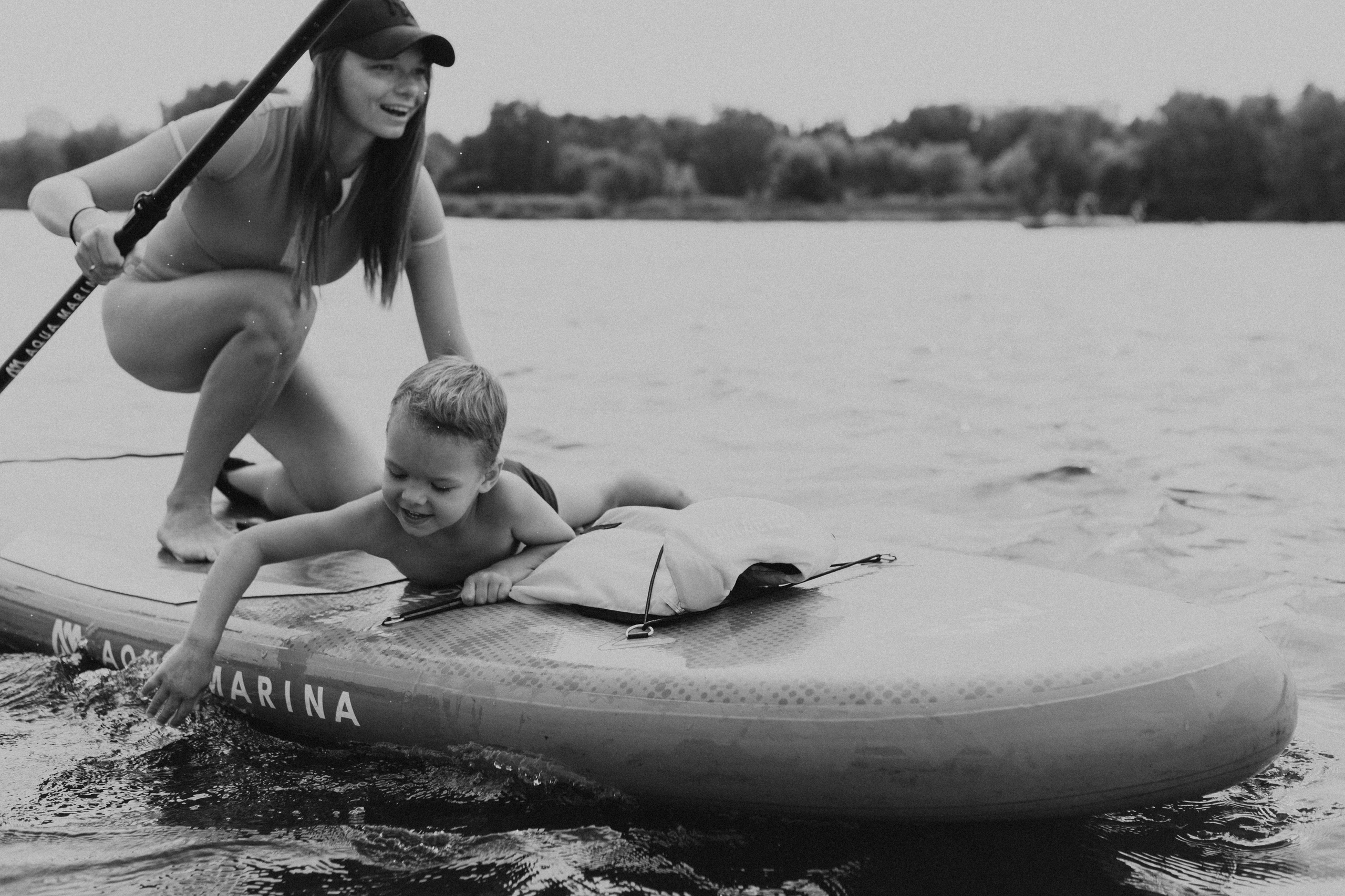 Прогулка на сапах. Семейный фотограф Маша Тимофеева | Москва