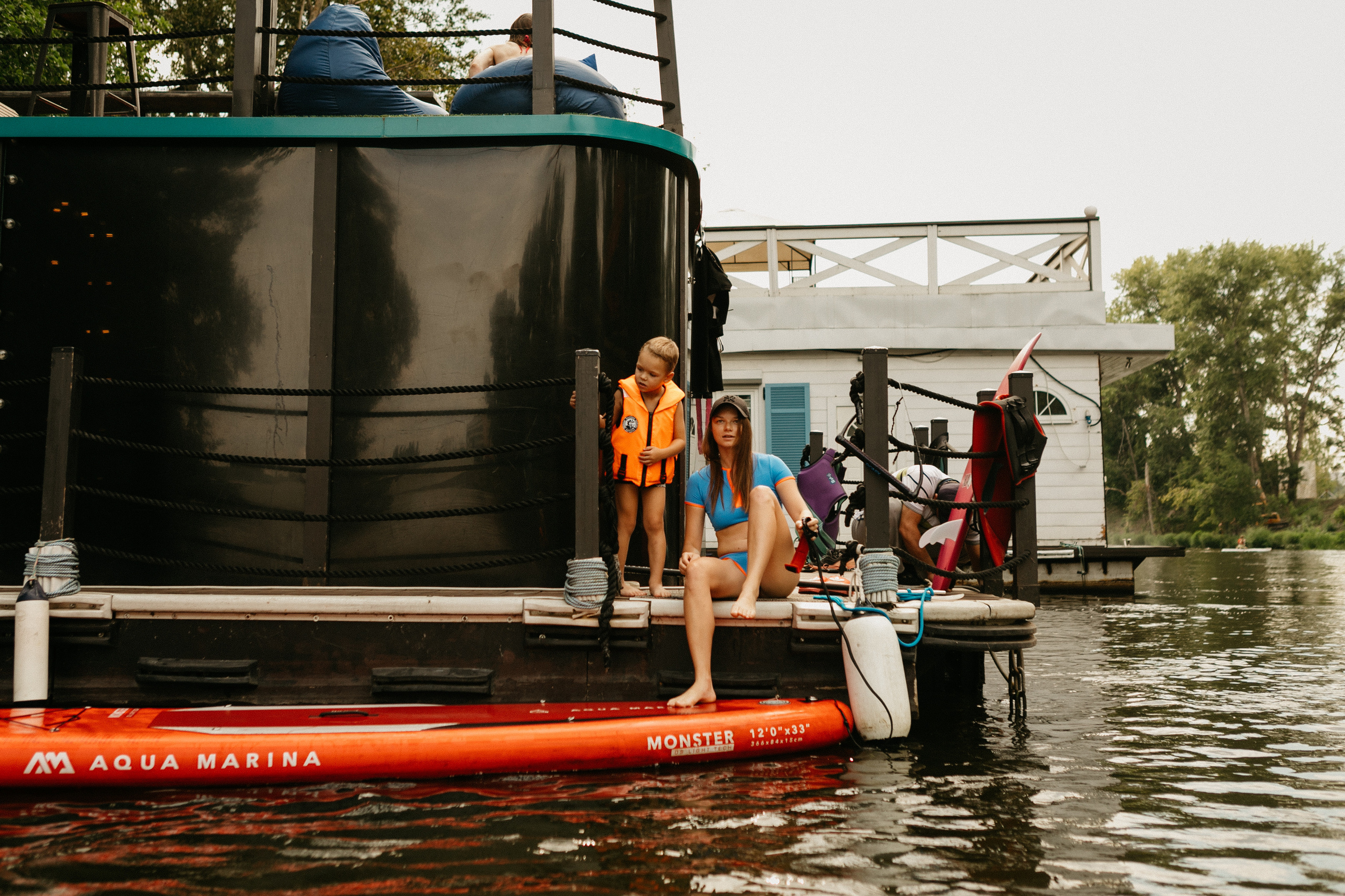 Прогулка на сапах. Семейный фотограф Маша Тимофеева | Москва