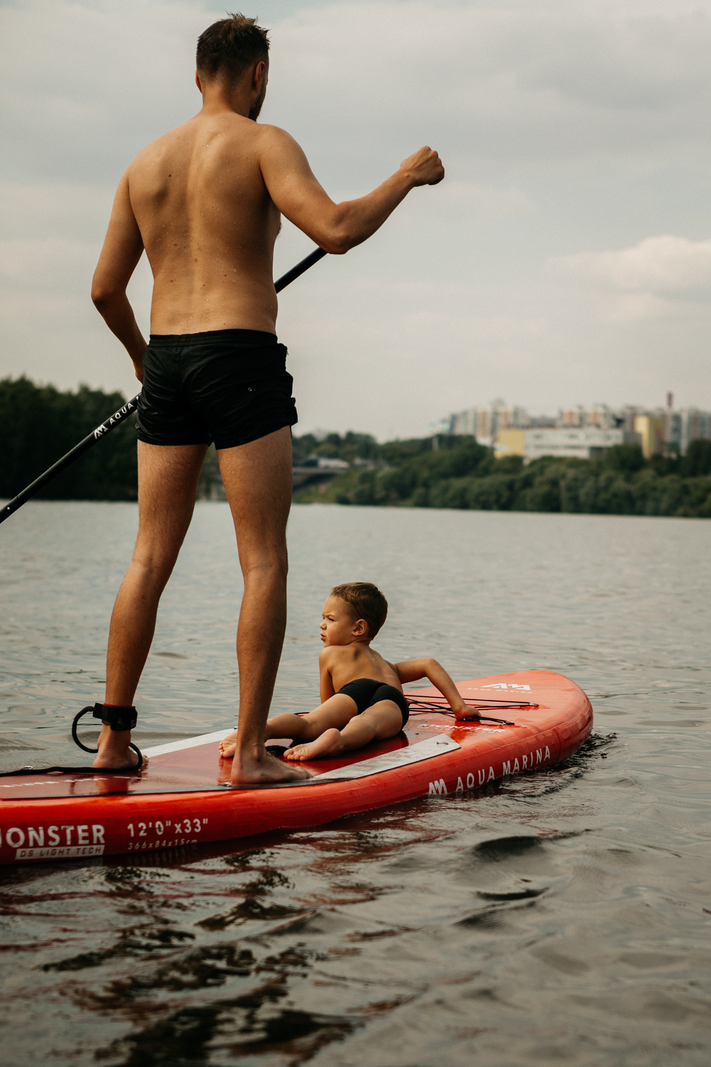 Прогулка на сапах. Семейный фотограф Маша Тимофеева | Москва