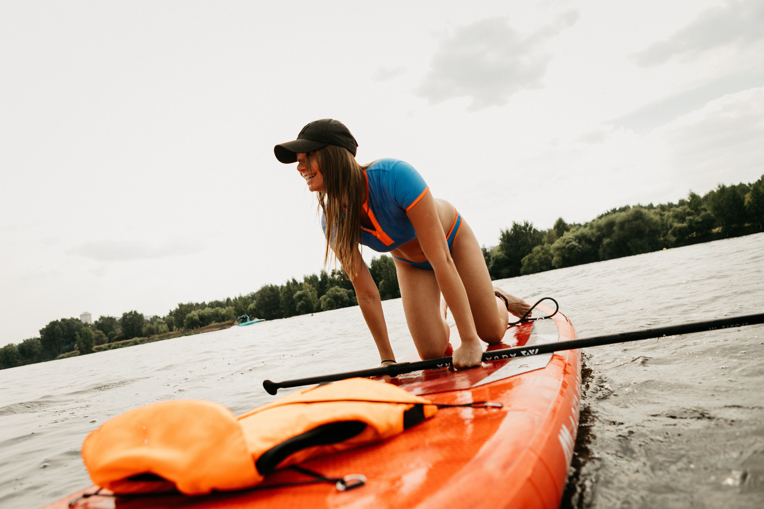 Прогулка на сапах. Семейный фотограф Маша Тимофеева | Москва