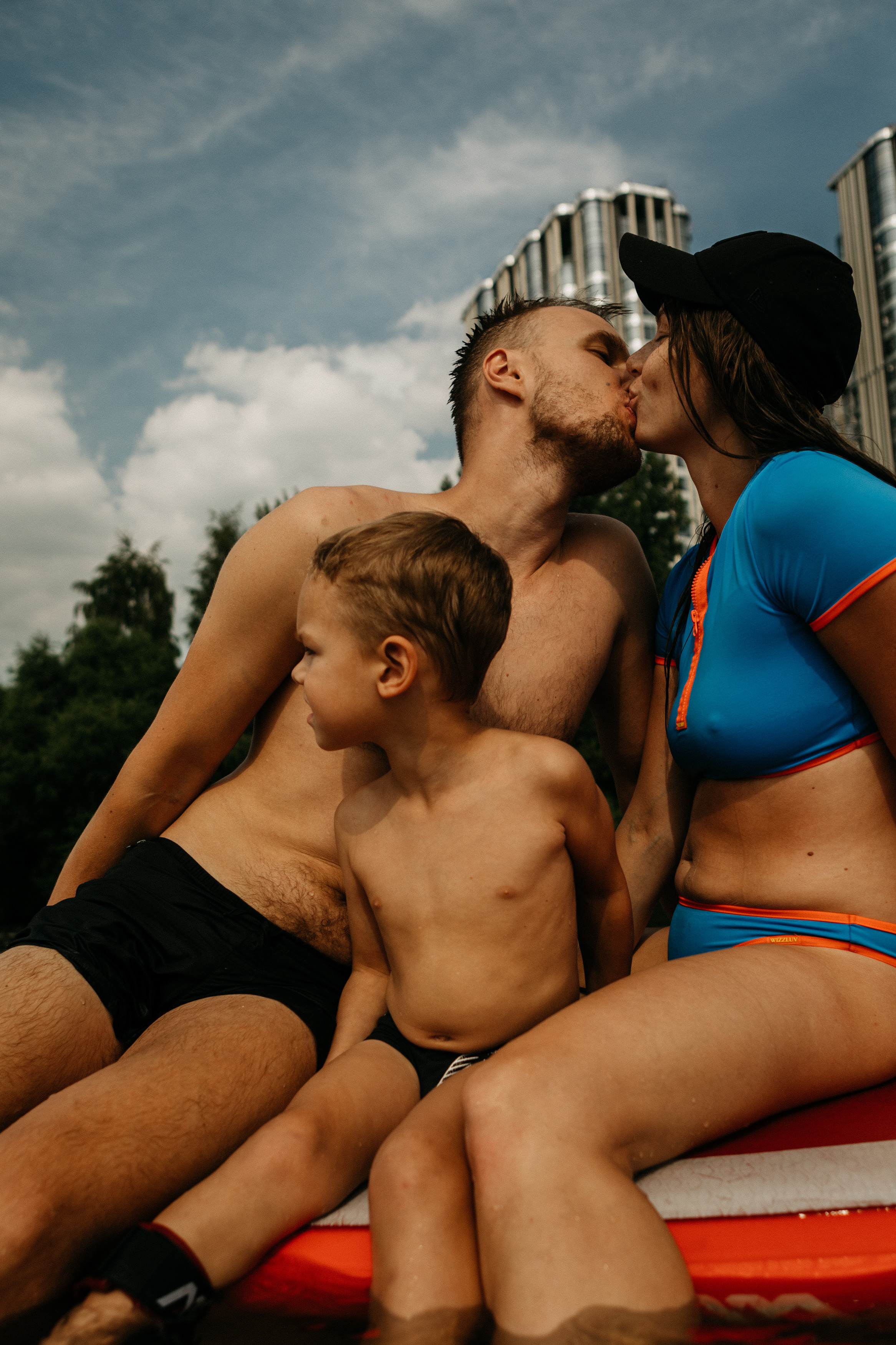 Прогулка на сапах. Семейный фотограф Маша Тимофеева | Москва