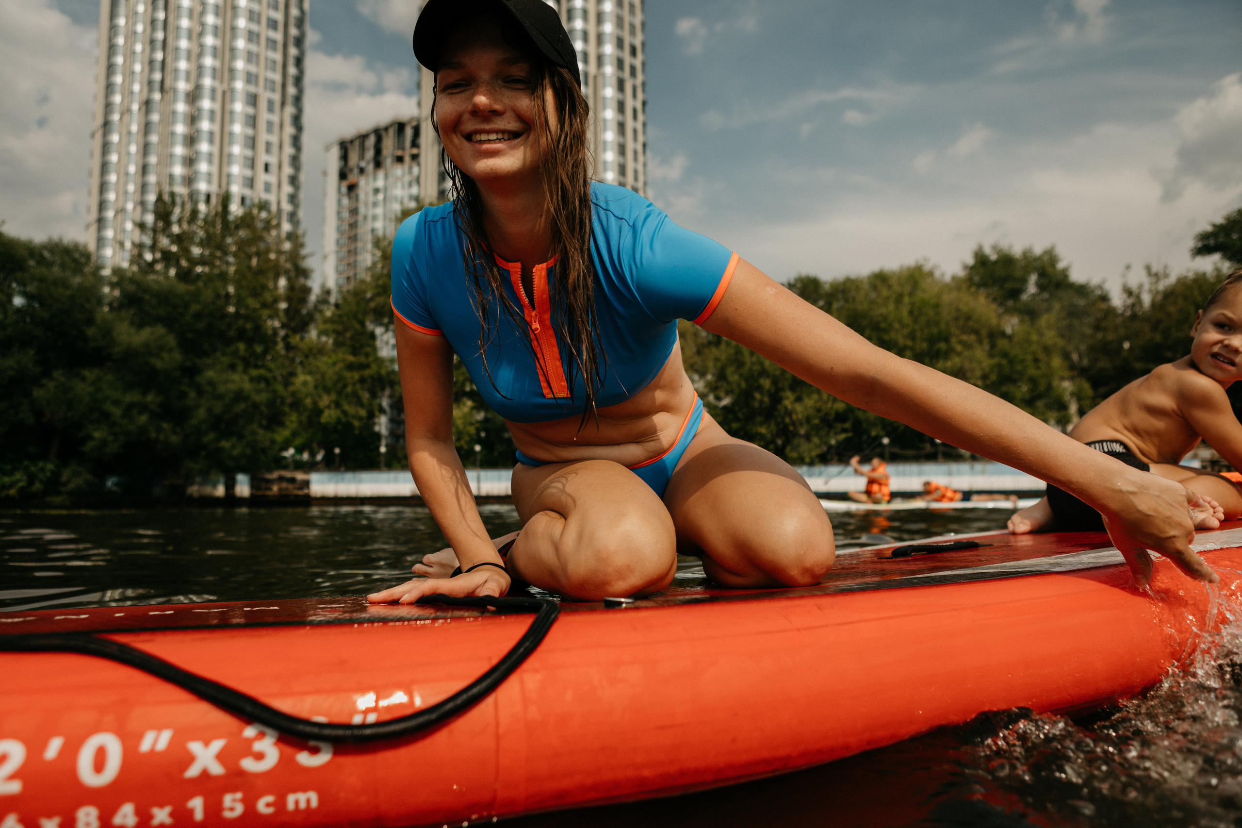 Прогулка на сапах. Семейный фотограф Маша Тимофеева | Москва