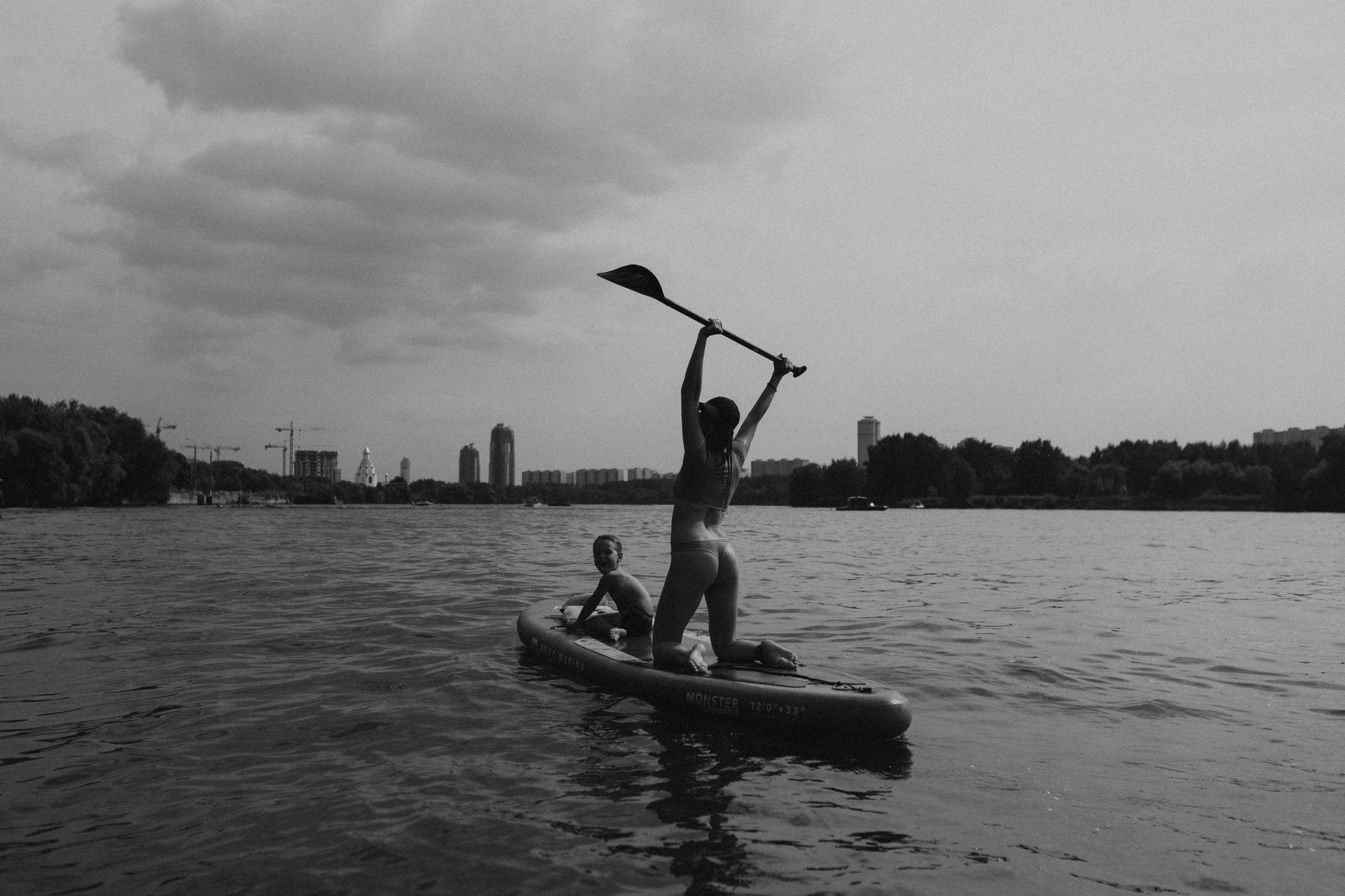 Прогулка на сапах. Семейный фотограф Маша Тимофеева | Москва