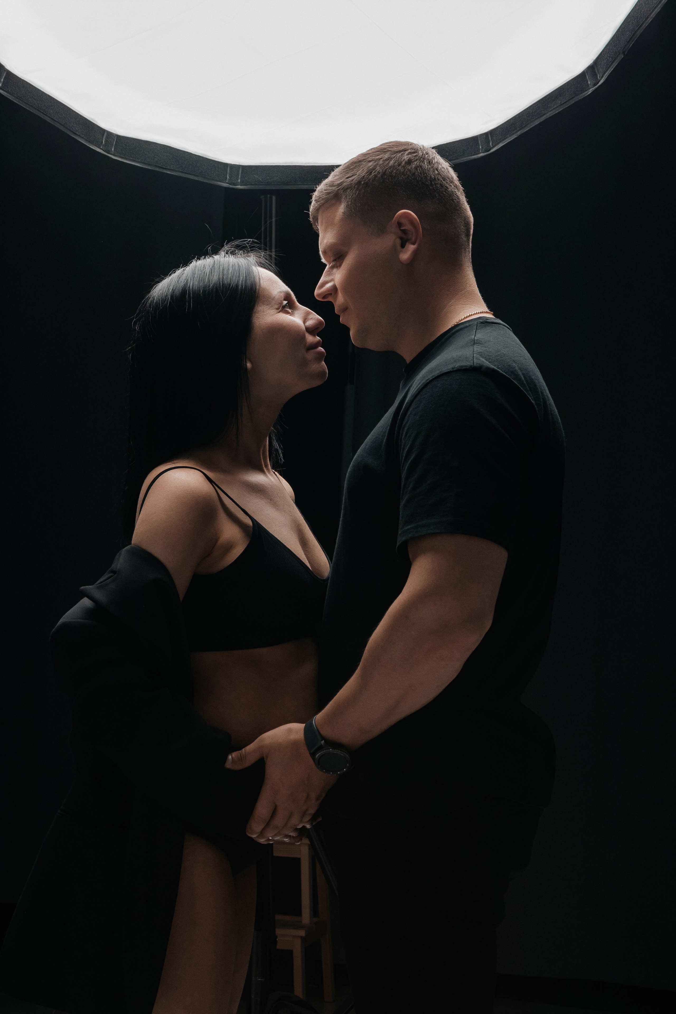 Семейная фотосессия в фотостудии. Свадебный и семейный фотограф Ибрагимова Мария из Екатеринбурга