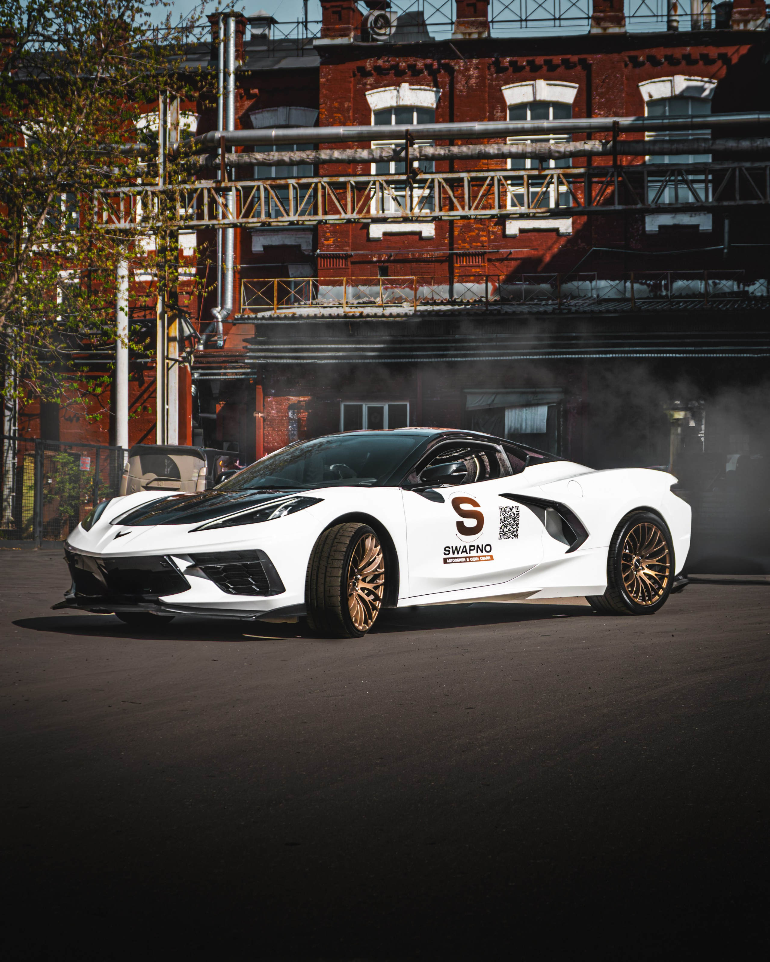 CHALLANGER & CORVETTE. Автомобильный фотограф в Москве