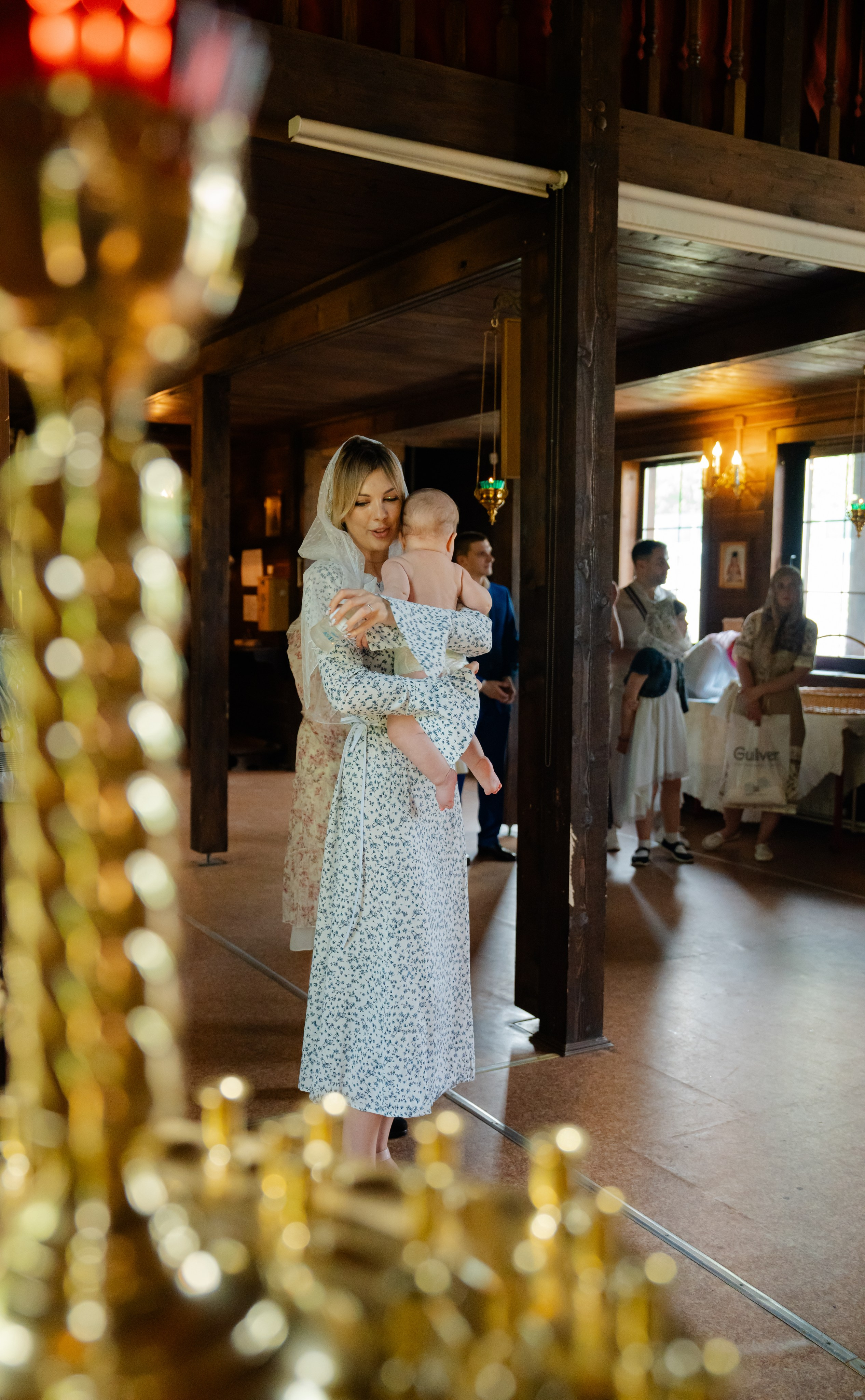 Таинство Крещения Евгении. Крамер Юлиана детский и семейный фотограф