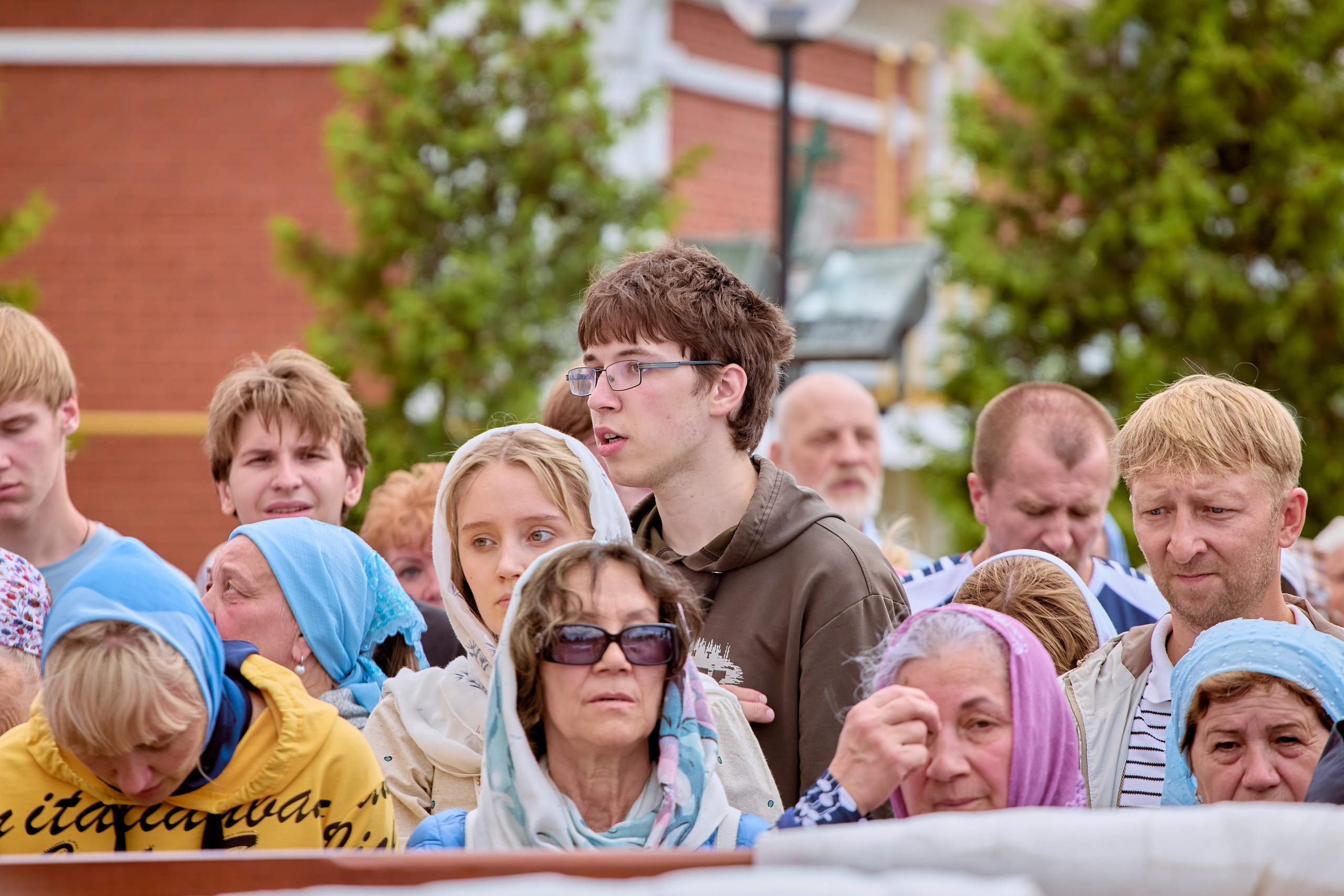 Фотографии портретов Крестного хода в Дзержинске