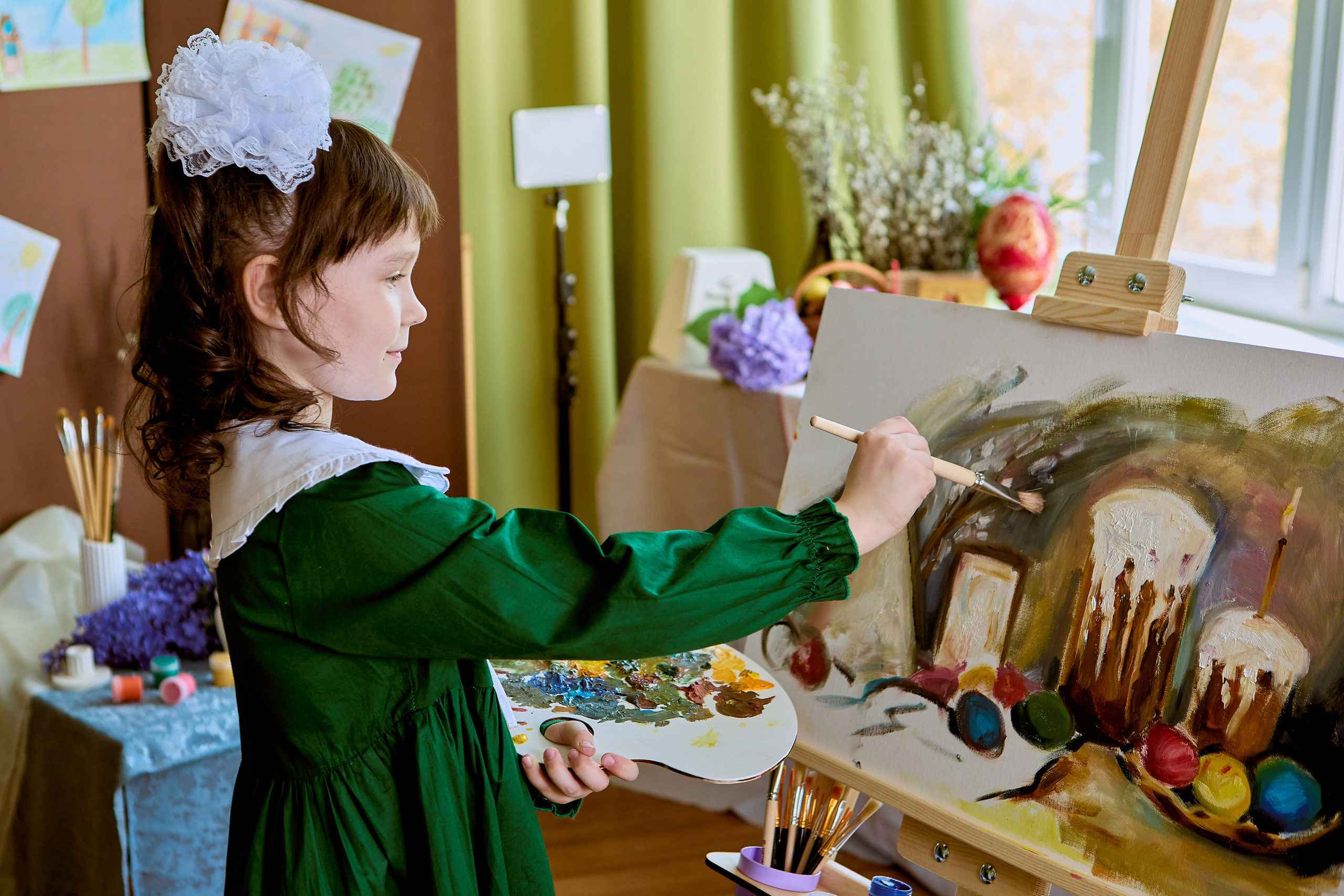 Творческая фотосессия художники