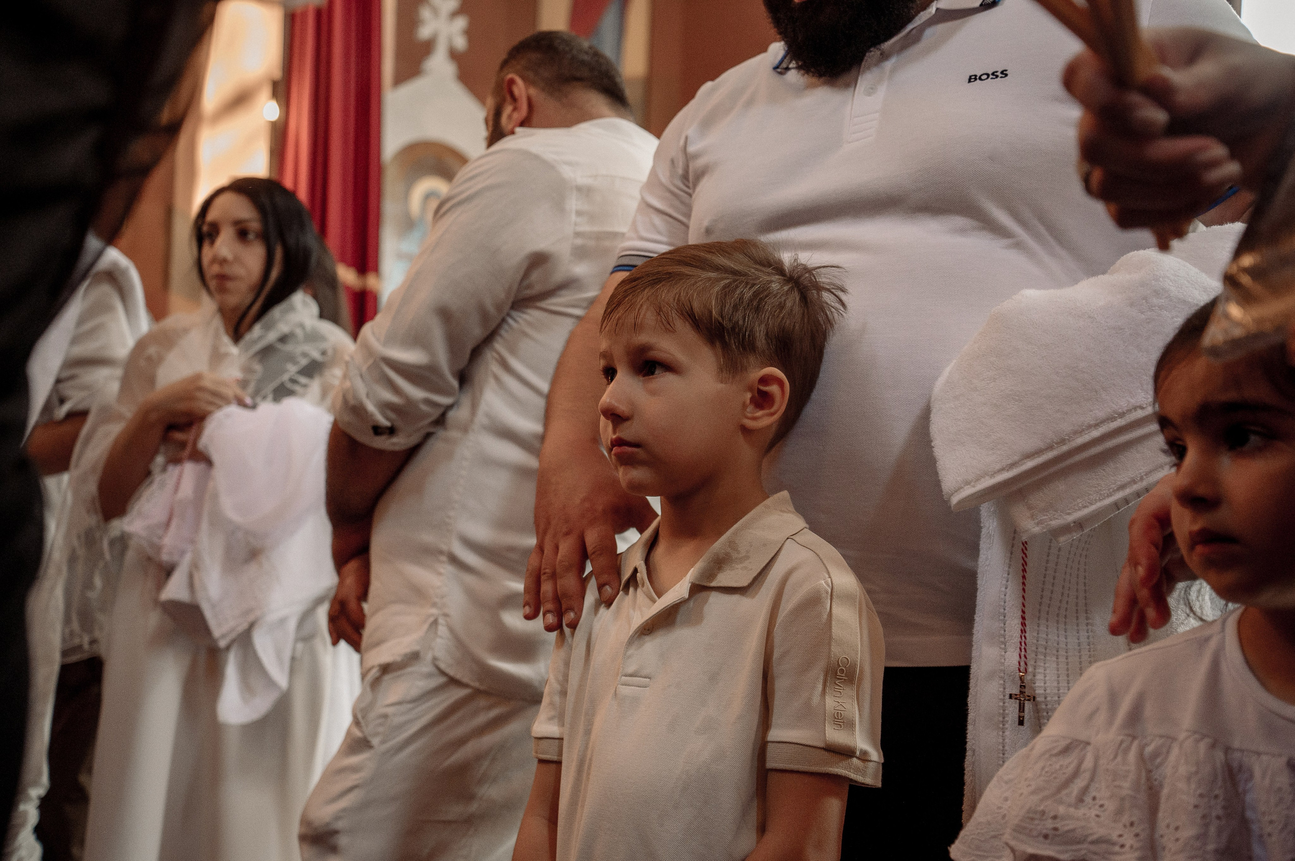 Крещение в армянском храме. Фотограф Мария Стрелкова