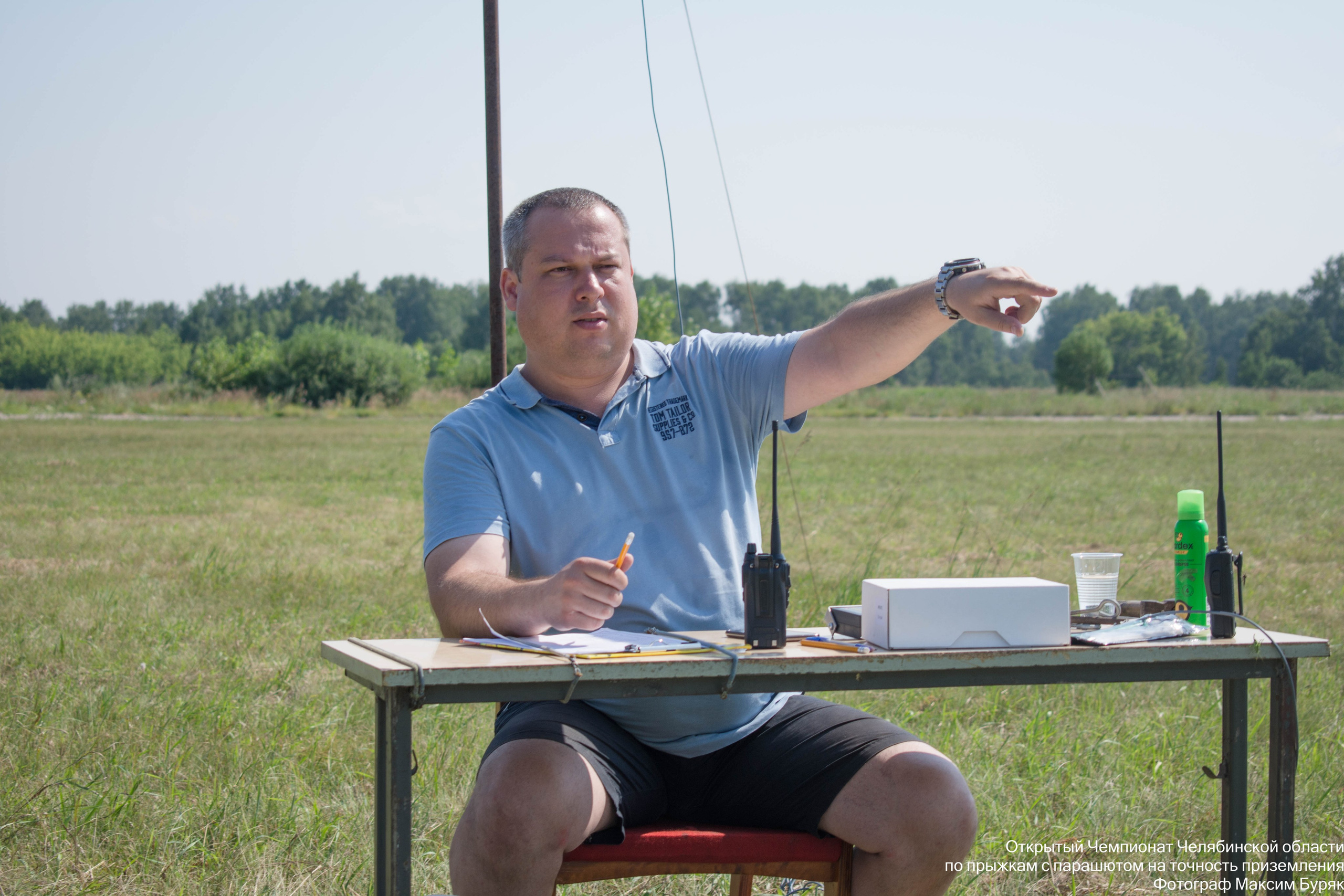 Парашютный спорт. Фотограф Максим Буряк