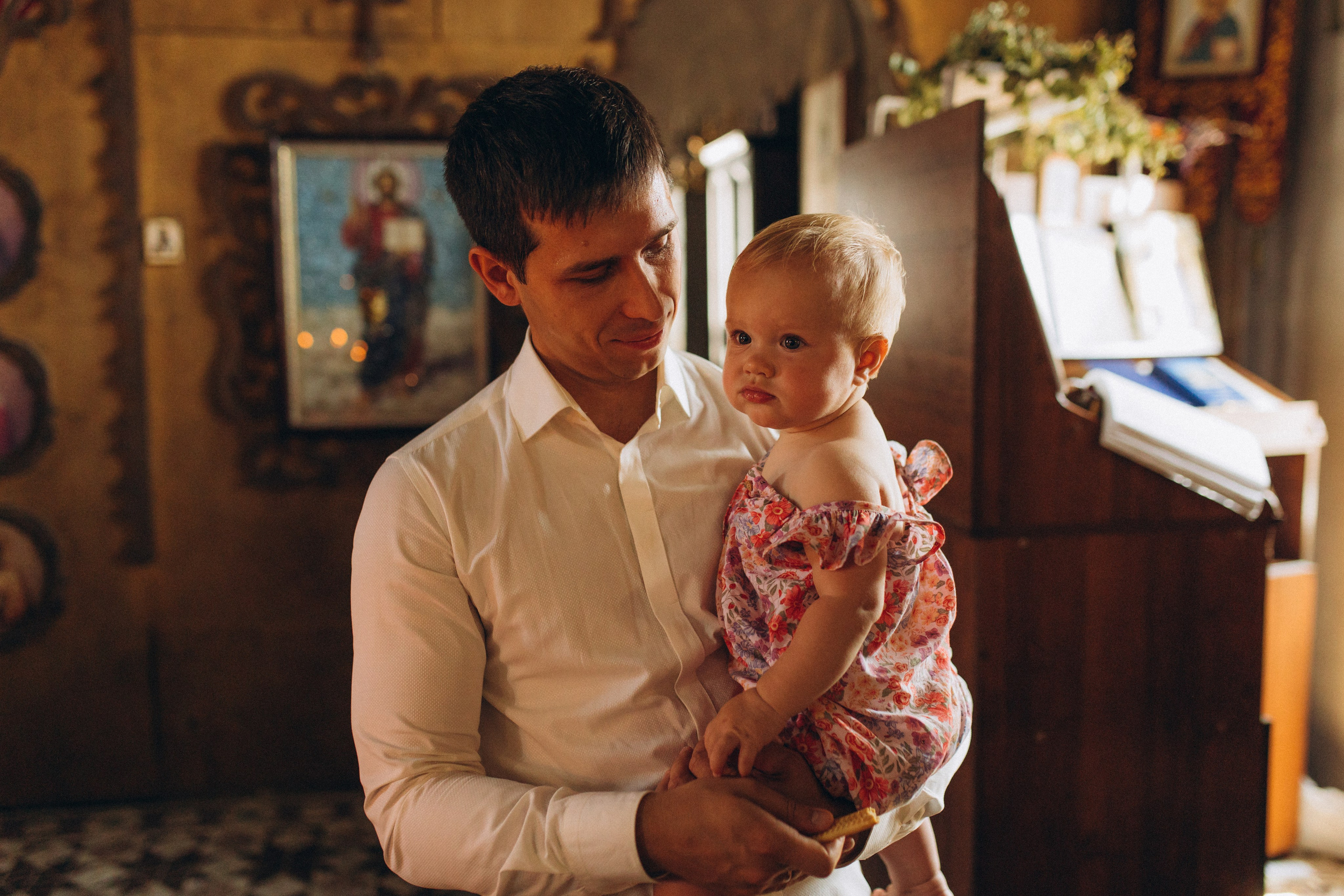 Крещение Марии. Семейный фотограф в Обнинске