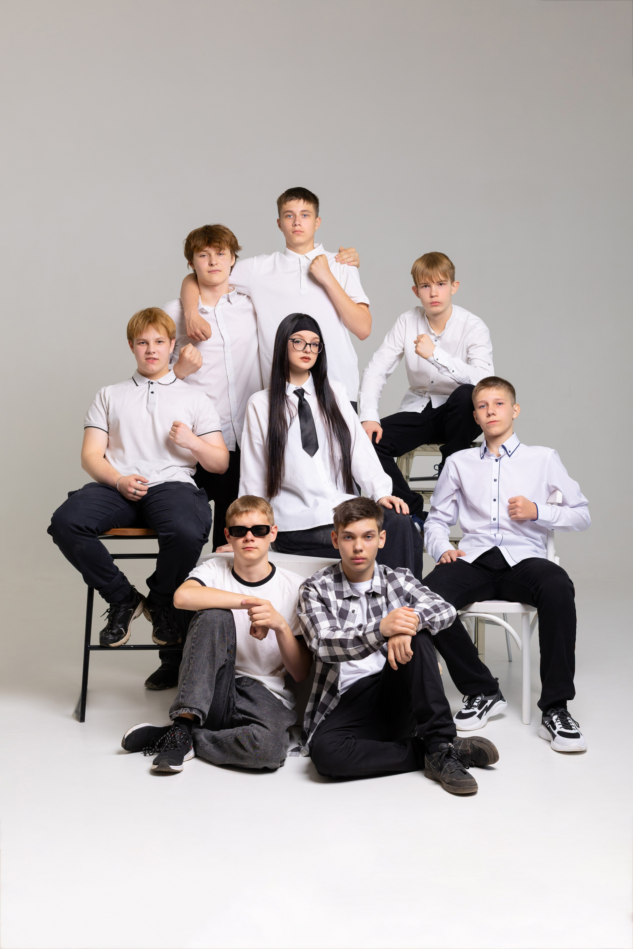 Коллективная фотосессия. Студия «Фокус» детская фотография Ольги Поповой г. Бийск