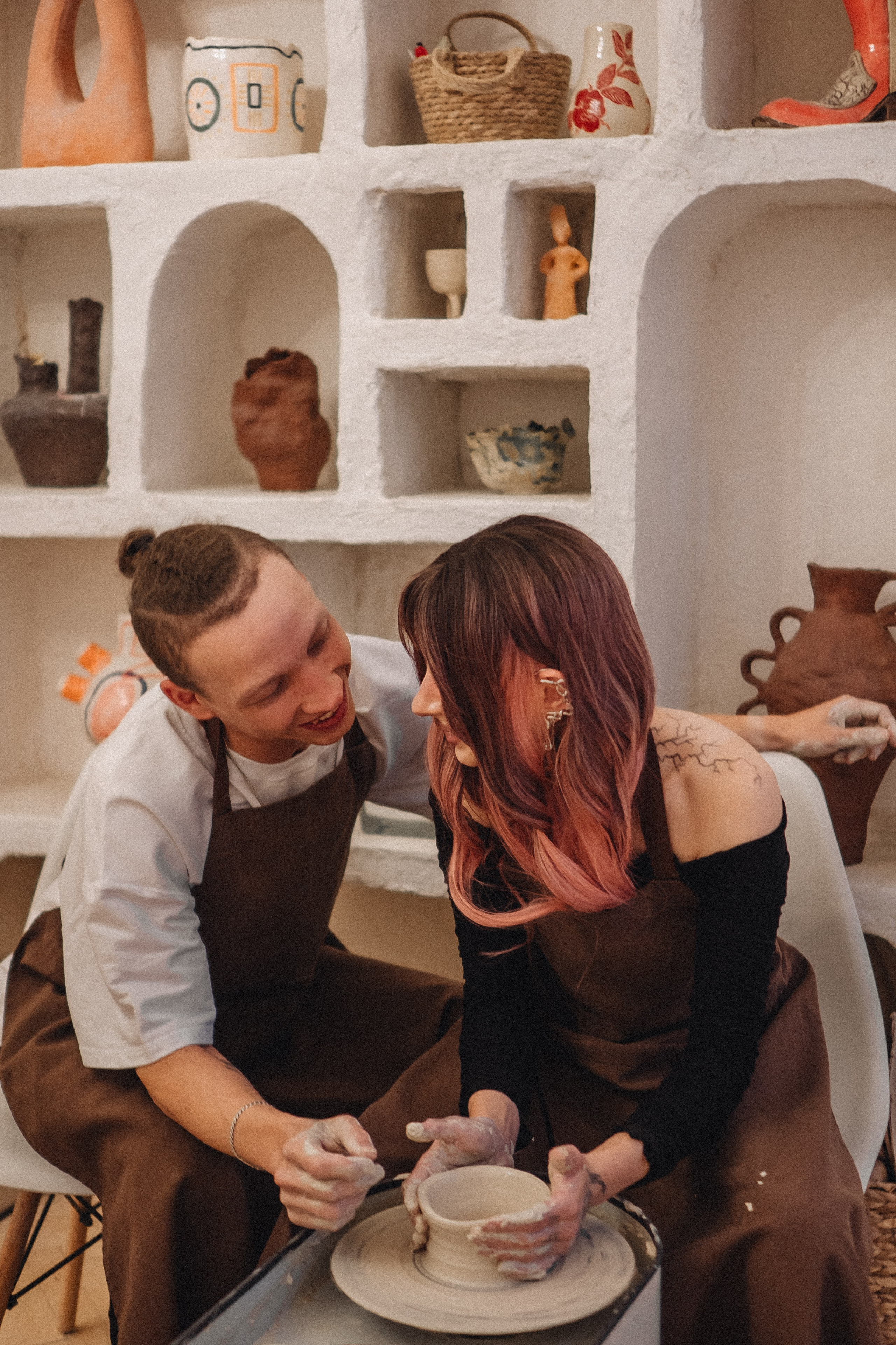 СВИДАНИЕ В ГОНЧАРНОЙ МАСТЕРСКОЙ. Профессиональный фотограф, Санкт-Петербург — Виктория Богомолова