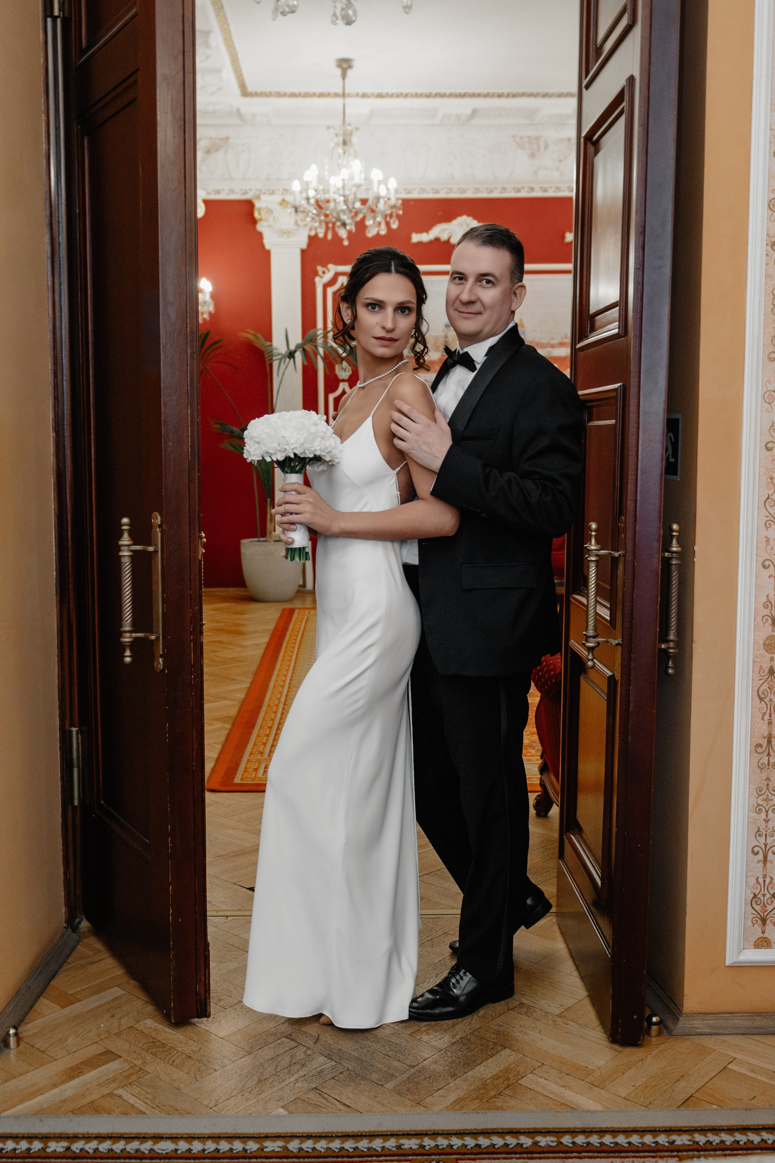 Свадьба в Грибоедовском загсе в Москве.