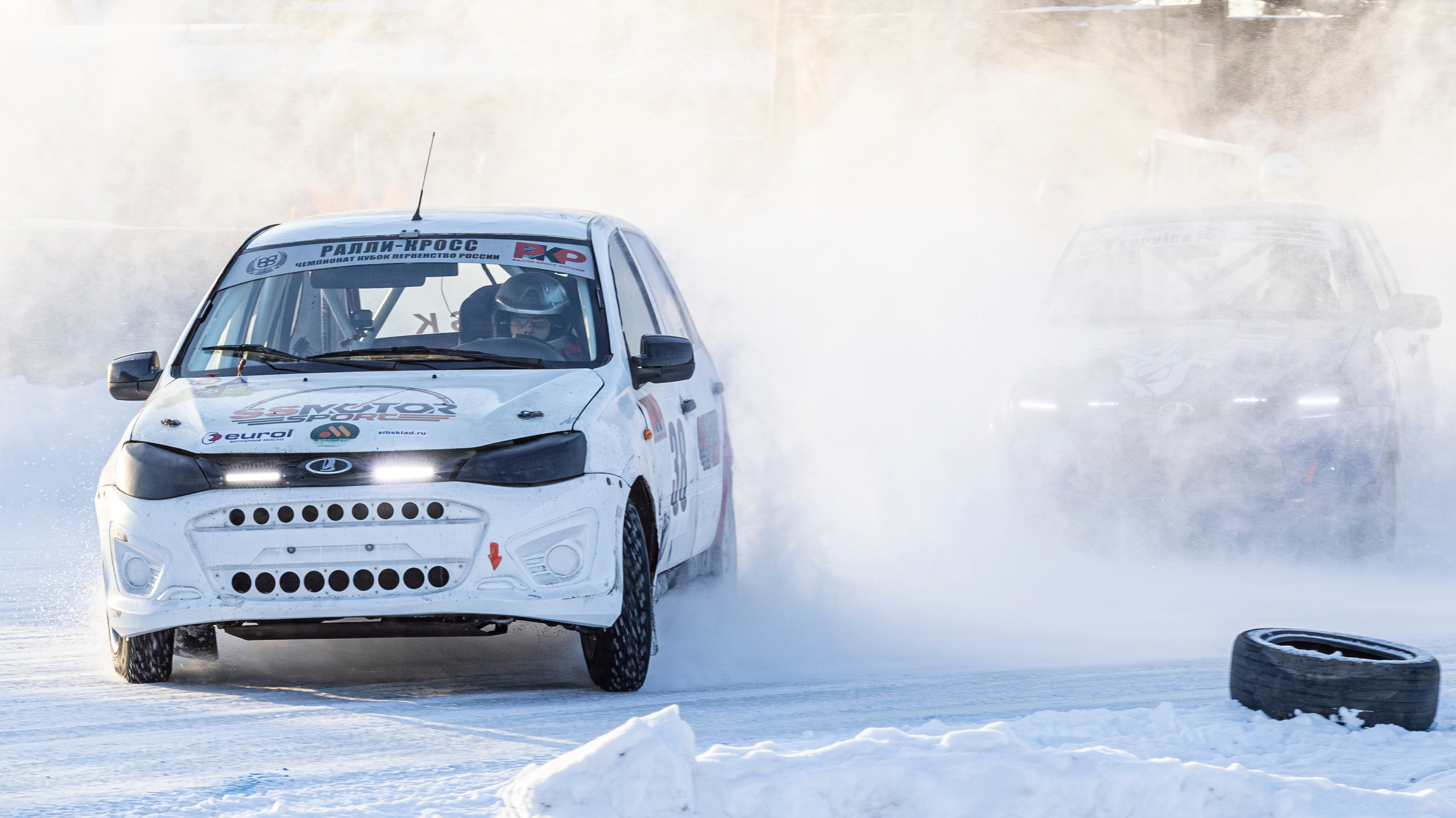 Автогонки «Трек 400» на льду. Bertran Ordo