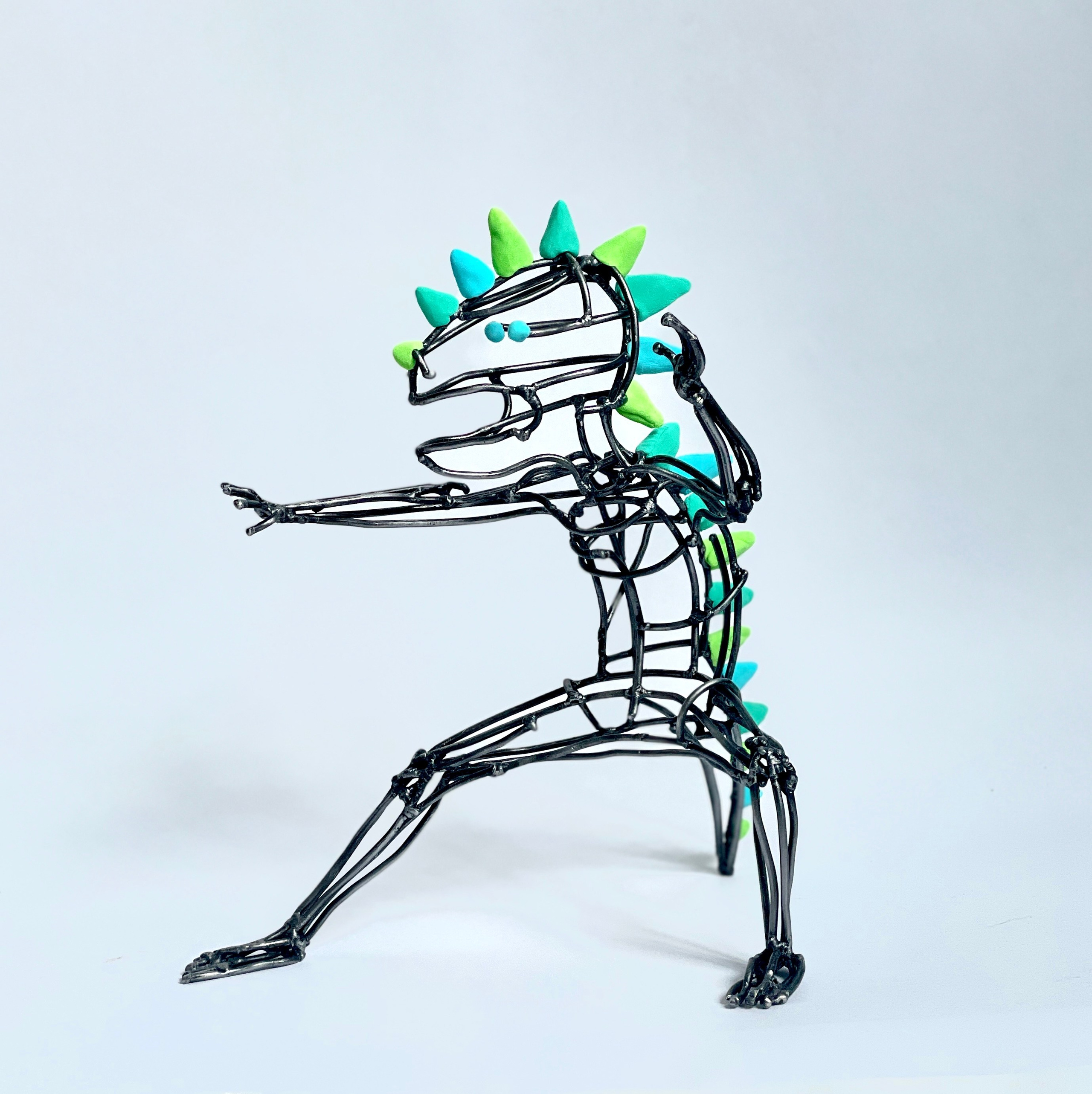 Малыши из проекта «Жизнь на острове Ата»_2023. Художник — скульптор Антонина Фатхуллина