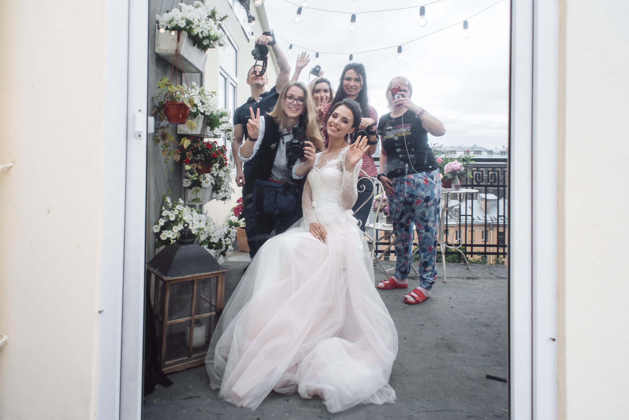 WORKSHOP — Bride's morning. Фотограф Саша Скетчер