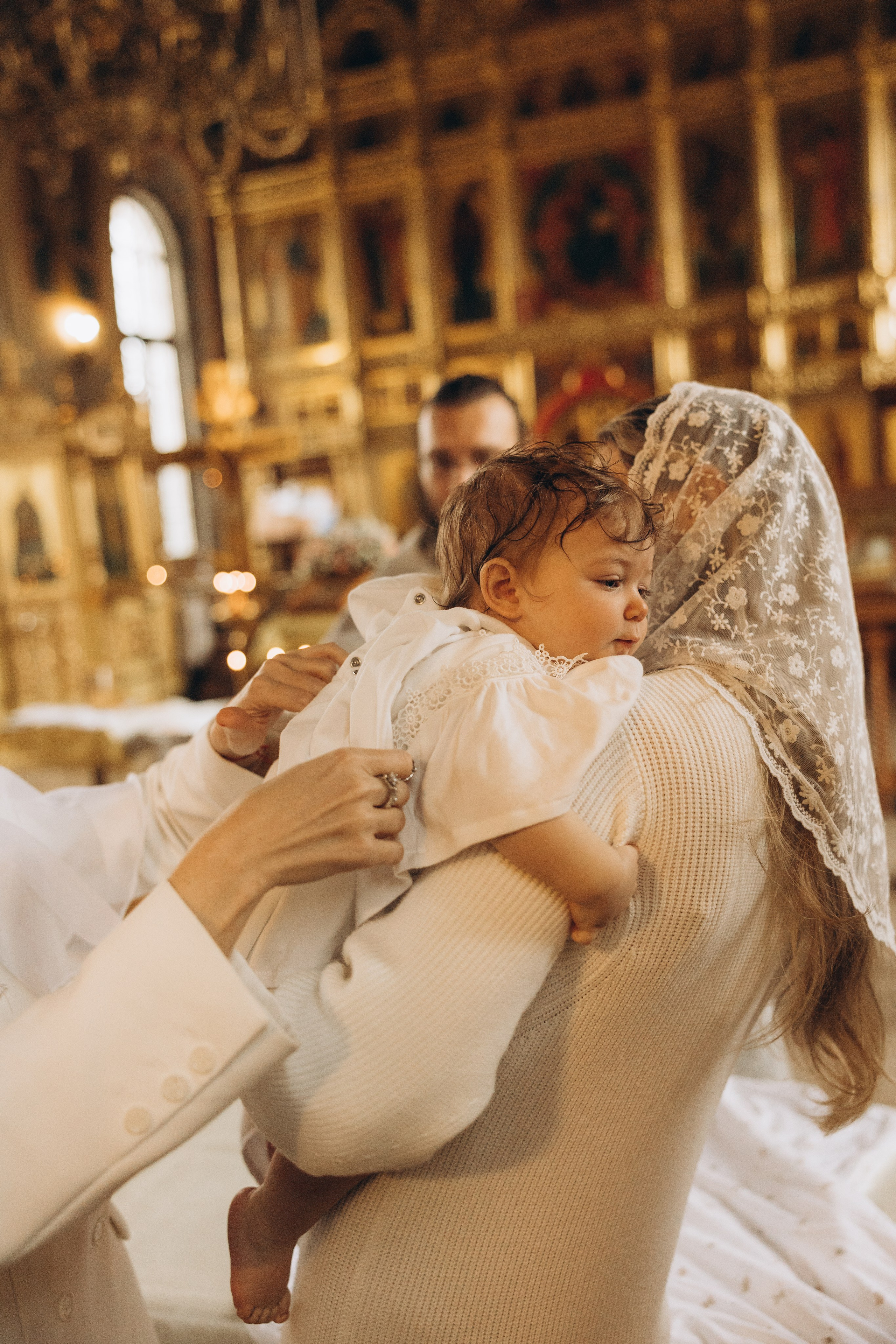 Крещение Дианы. Семейный фотограф в Москве Виктория Ястребинская