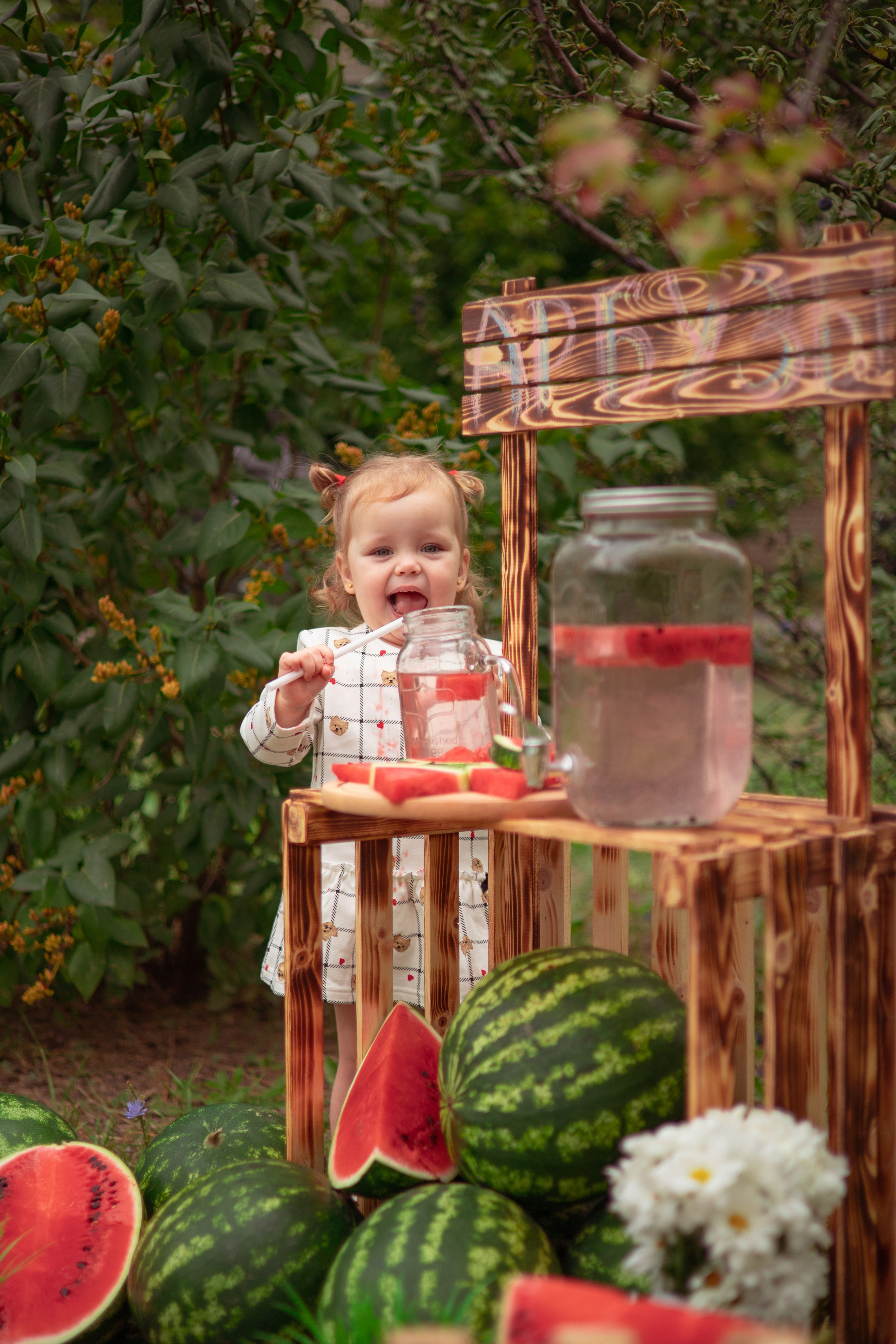 Соня арбузы. Семейный и детский фотограф в Михайловке Татьяна Лестьева