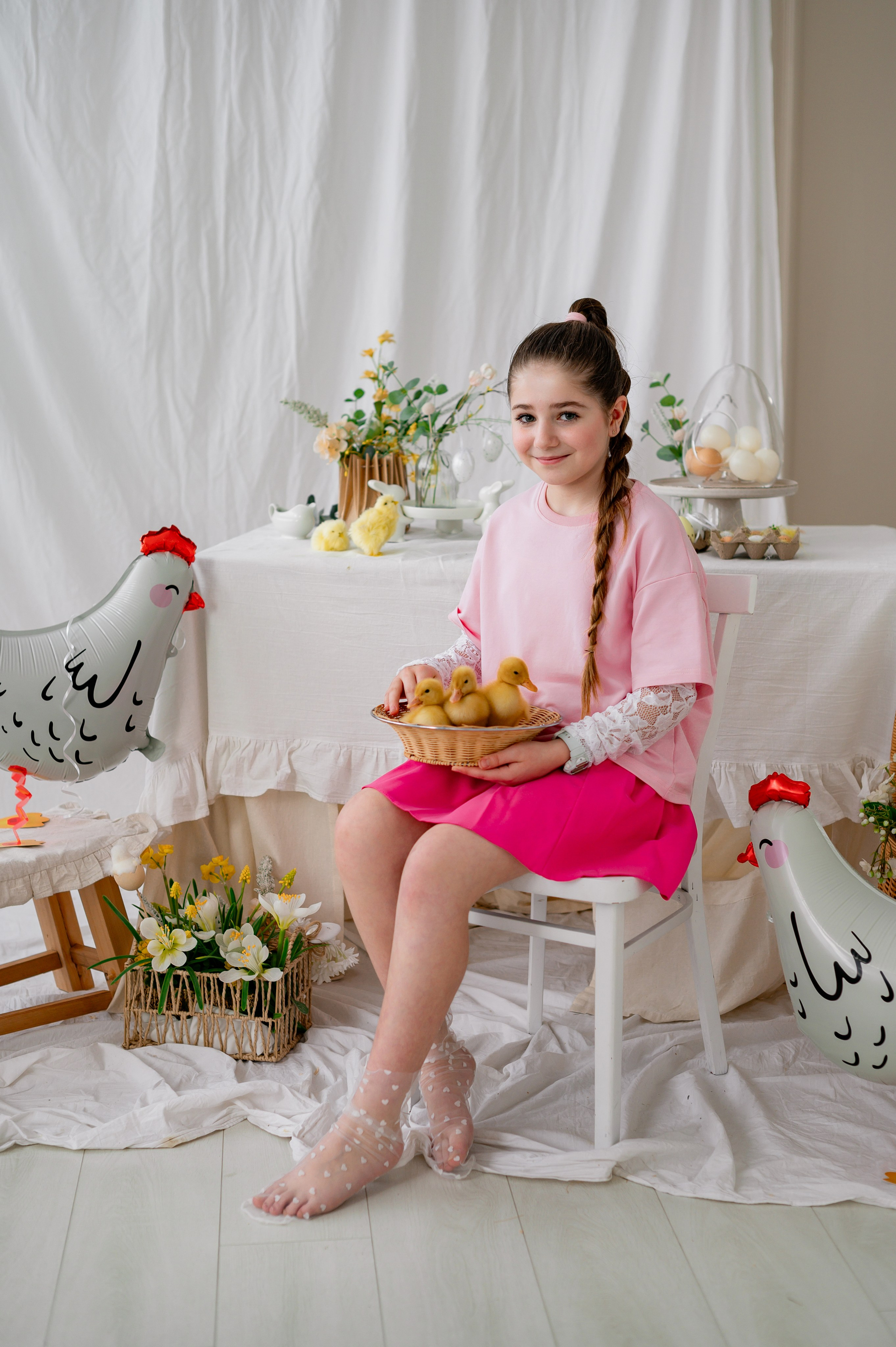 Лев Арина Вика Алена. Фотограф Татьяна Иванчикова