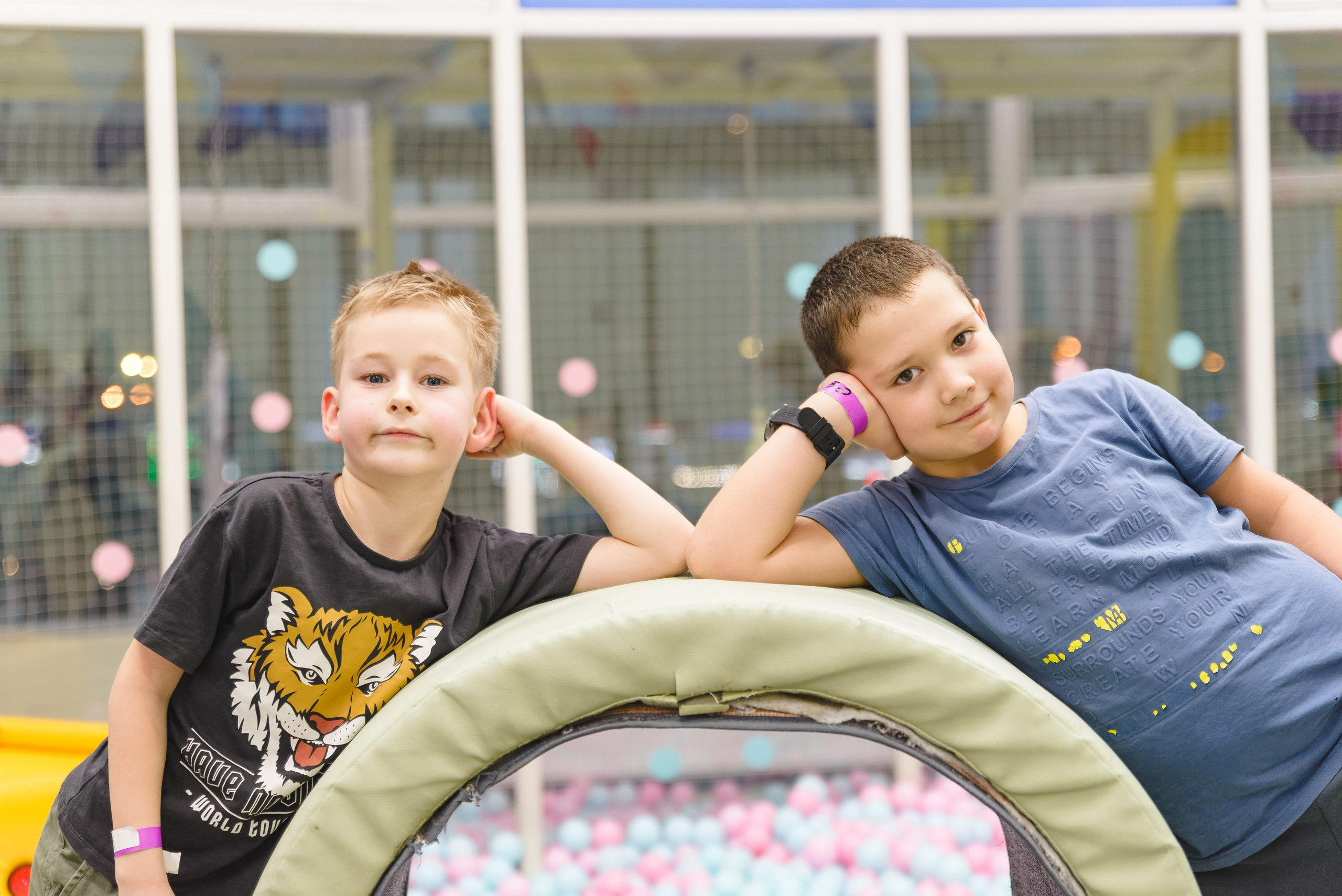 День рождения в бананапарке. Портретный и репортажный фотограф в Санкт-Петербурге