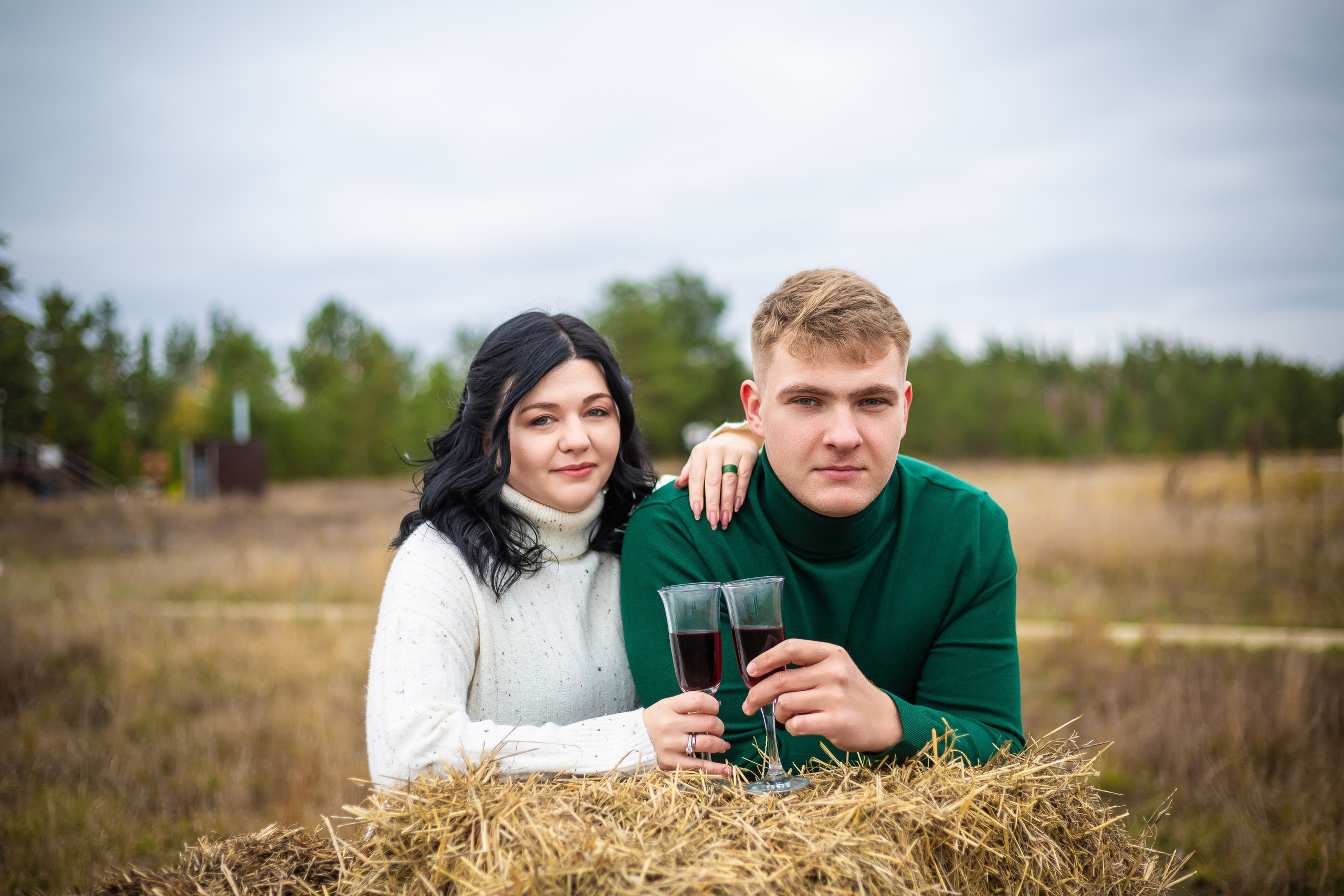 Денис и Анна — осенняя прогулка. Вера Соколова фотограф Воронеж