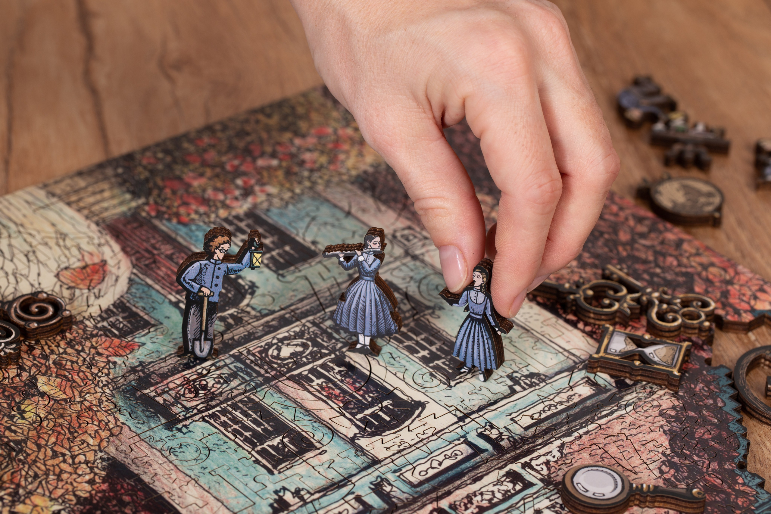 Съемка пазла Закрытая школа для Davici