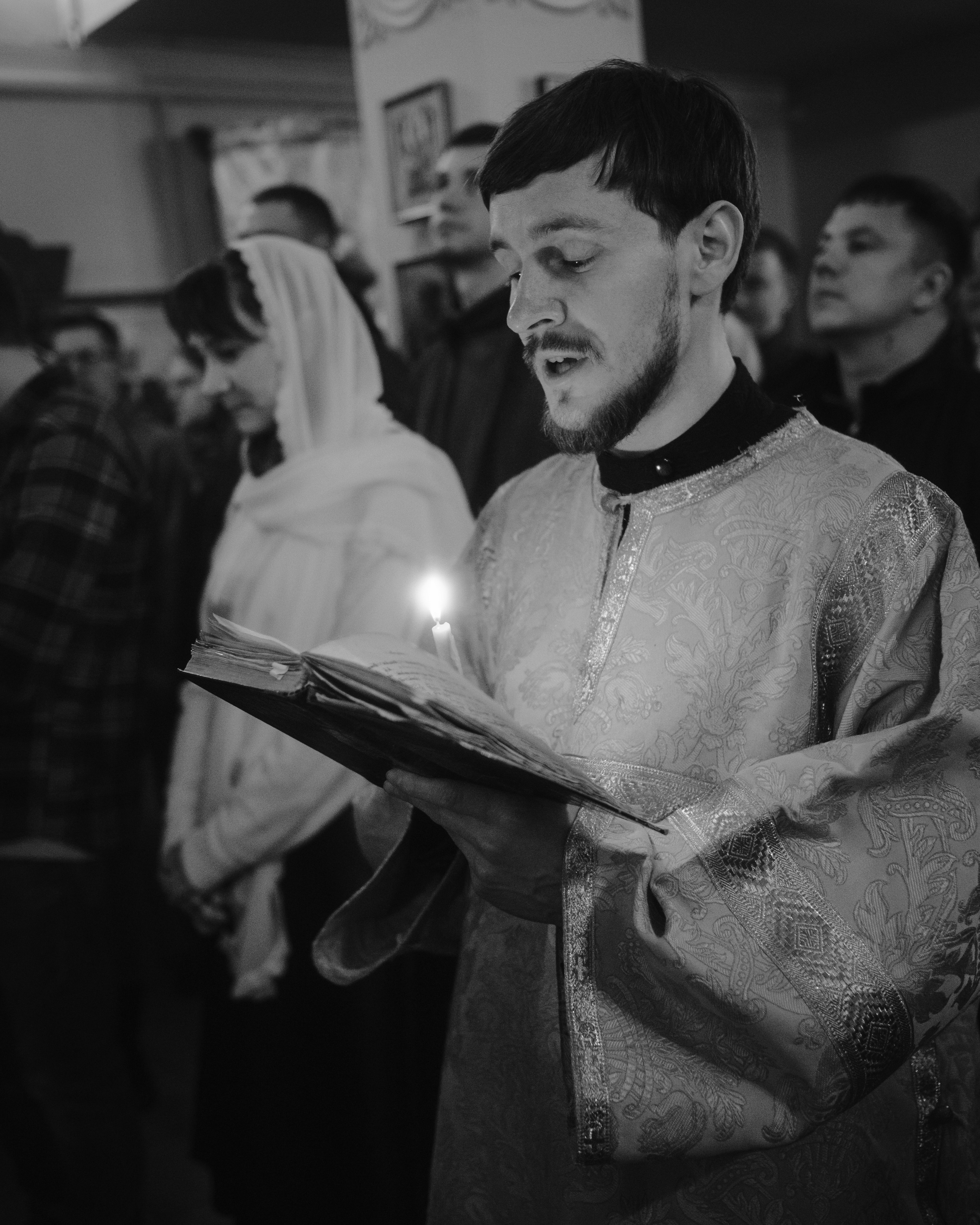 Фестиваль Братья Зима 2024, ночное богослужение. Фотограф в Москве Максим Скоробогатов