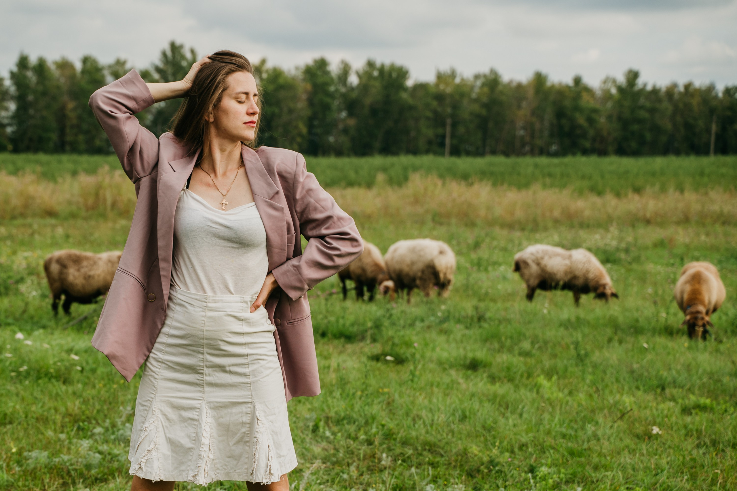Деревенские мотивы портретной фотографии. Свадебный, семейный, портретный, репортажный фотограф в Санкт-Петербурге
