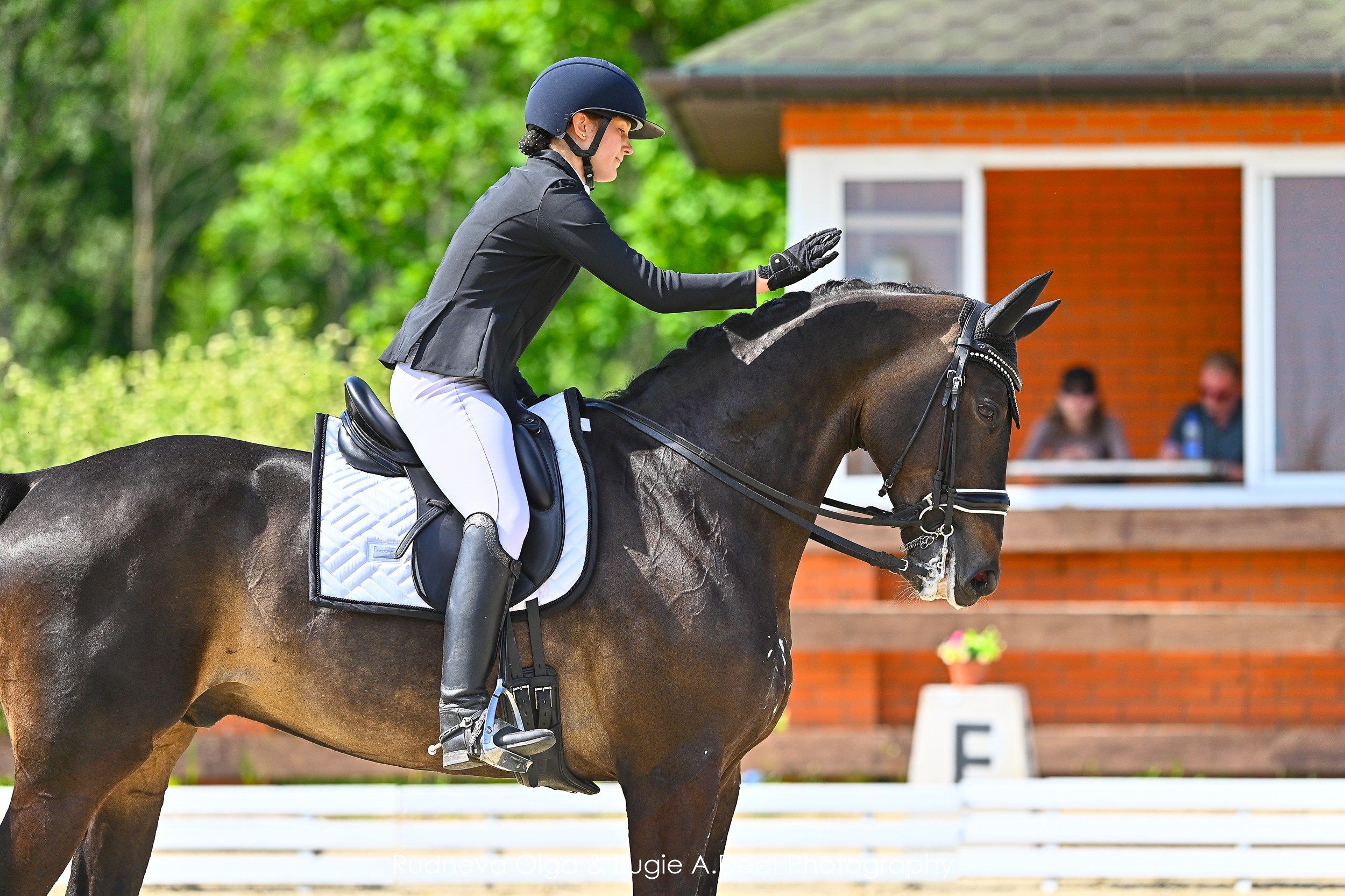Турнир «Здравствуй, Лето!» Москва КониШкола «Олимпия» — май 2024. ТУРНИРНАЯ КОННАЯ ФОТОГРАФИЯ, Руднева Ольга и Евгений Адеев